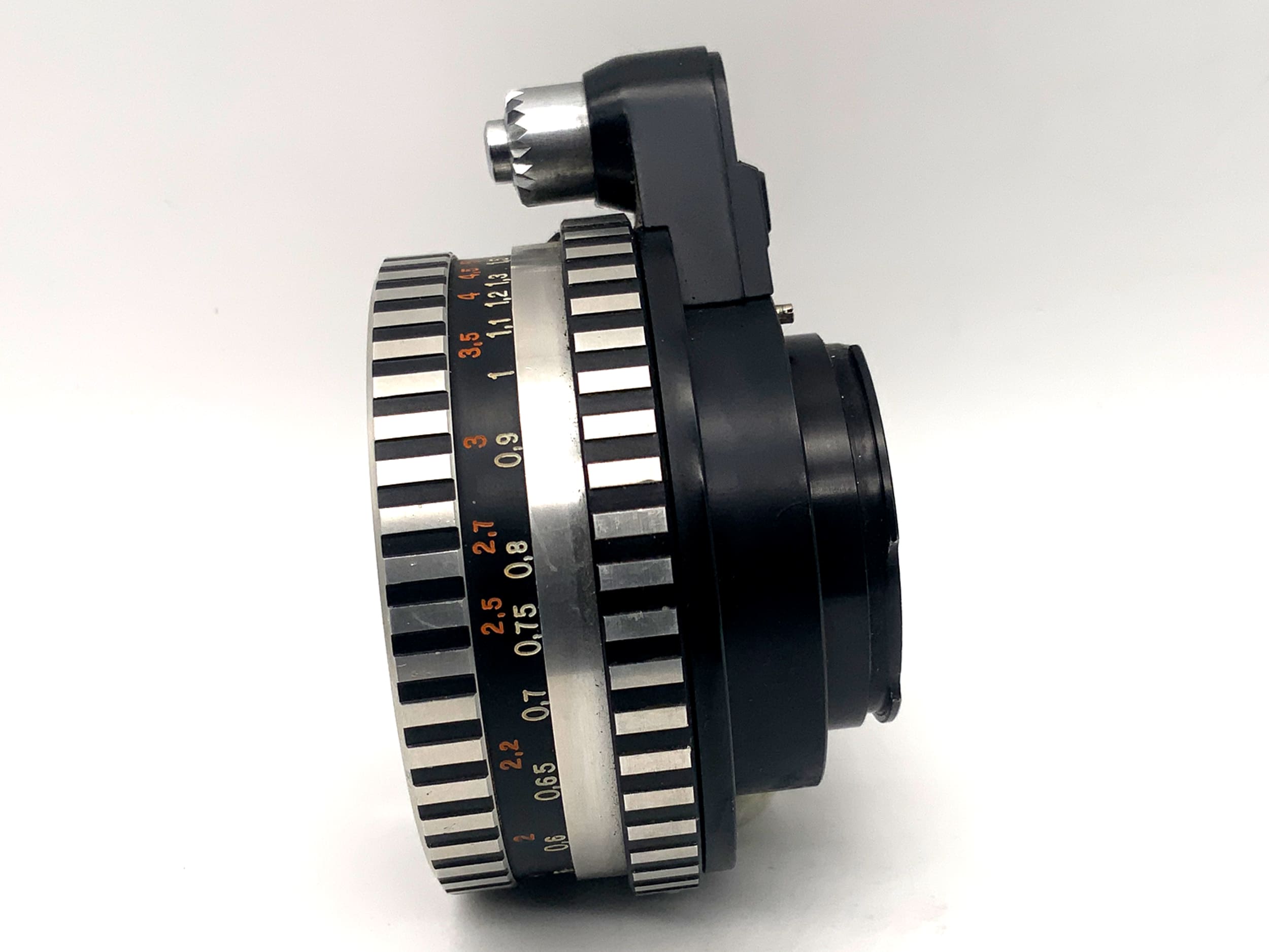 Carl Zeiss 50mm 1:2 lens Pancolar Zebra from Jena fixed focal length (Exa)