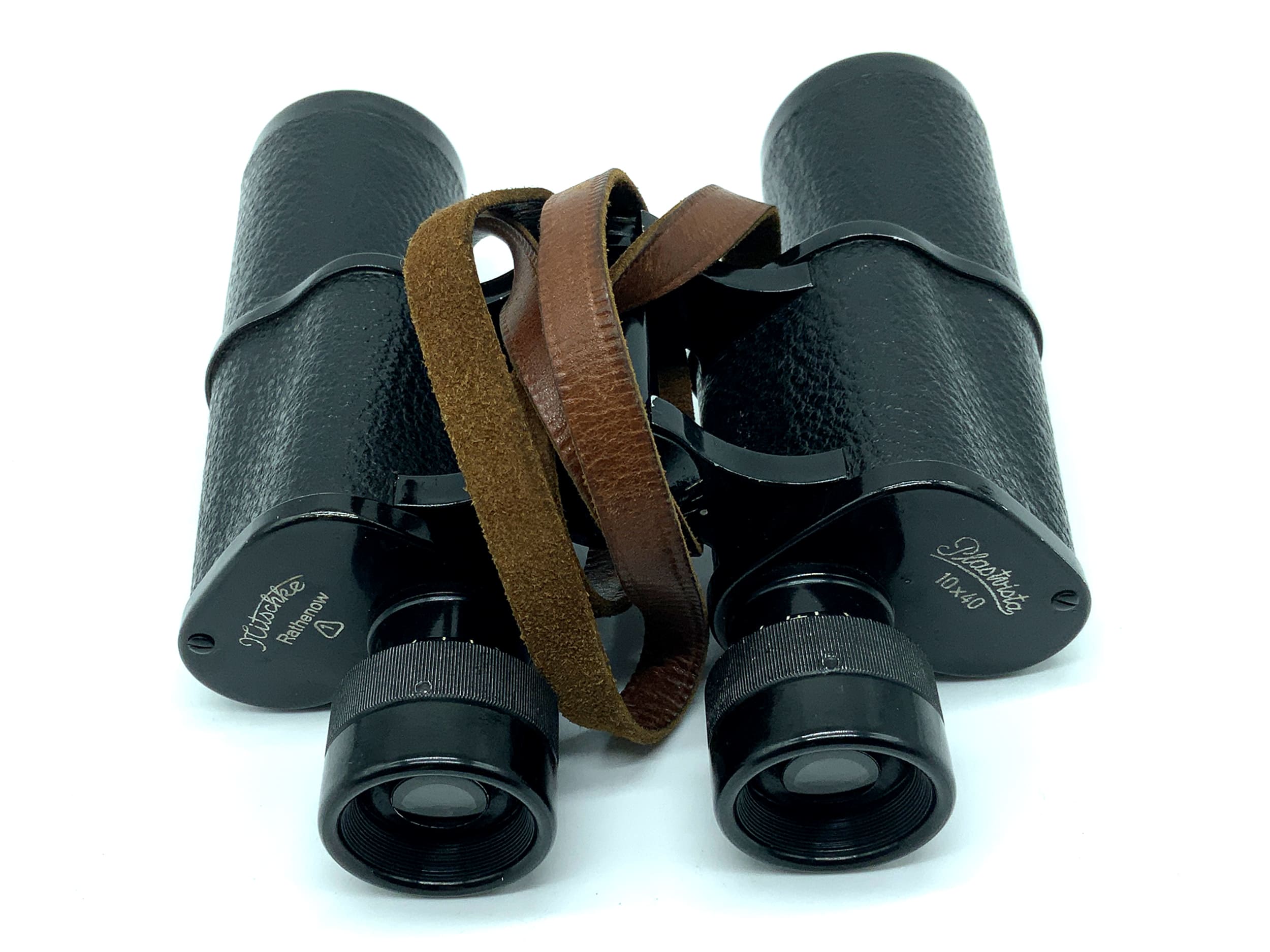 Nischke Rathenow Plastvista 10x40 Binoculars Prism Glasses
