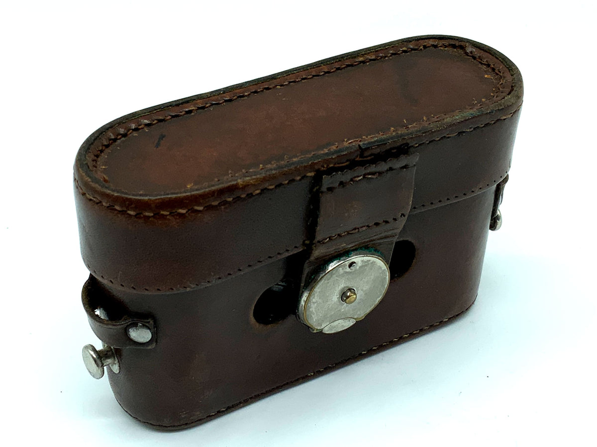 Pupil nail ready bag brown leather case bag camera bag