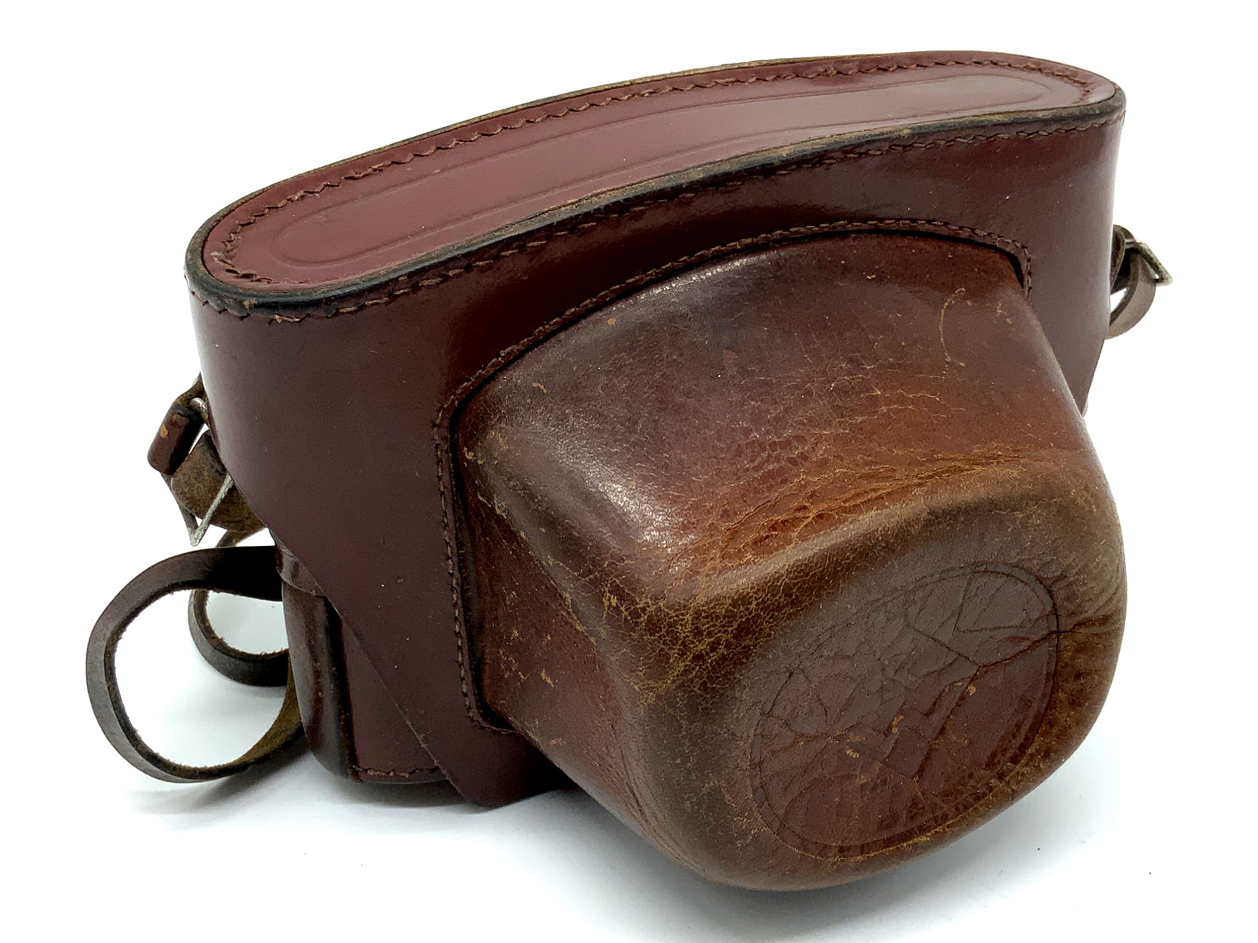 KW Praktina IIA Ready Bag Brown Leather Case Camera Bag