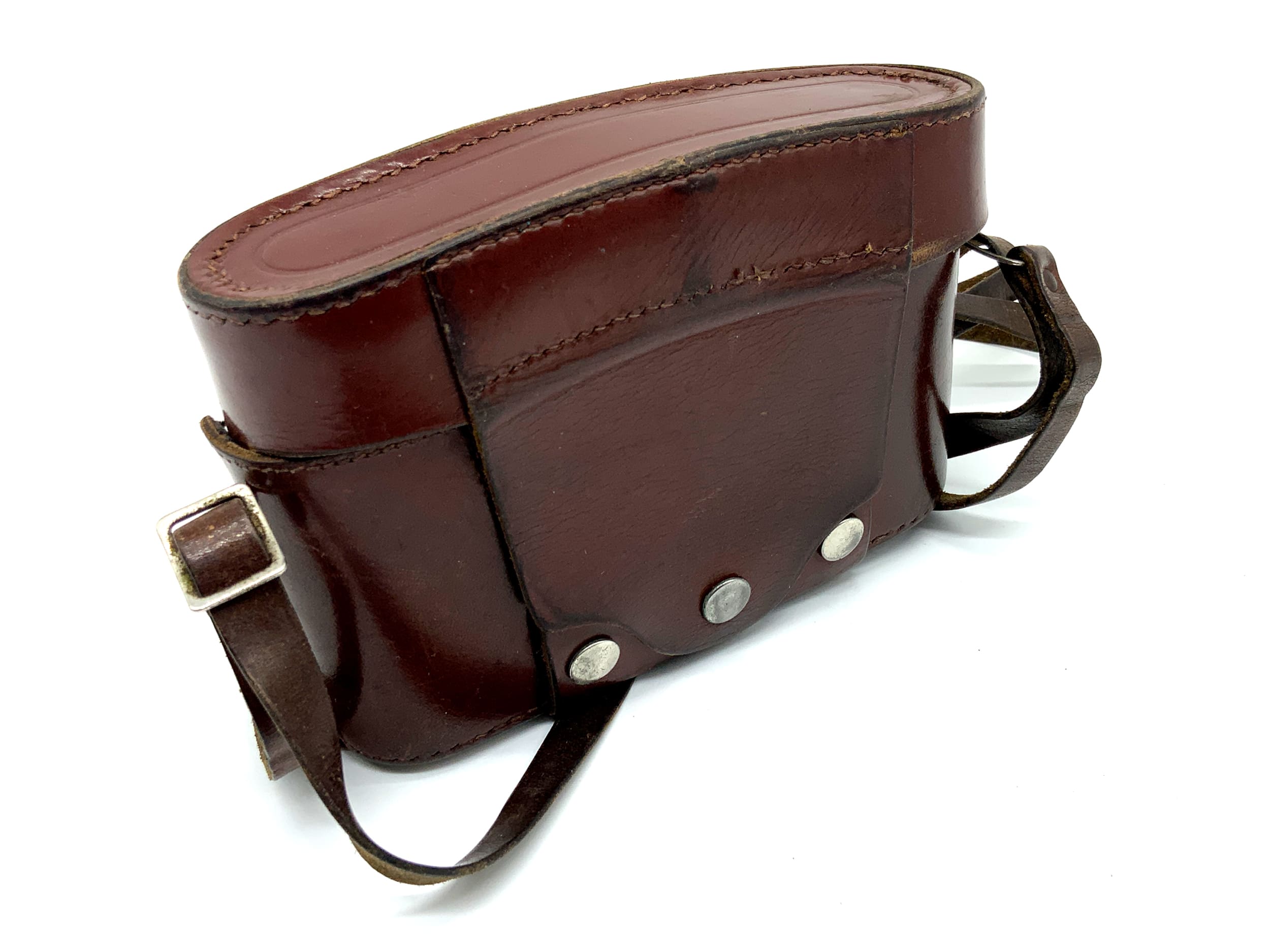 KW Praktina IIA Ready Bag Brown Leather Case Camera Bag