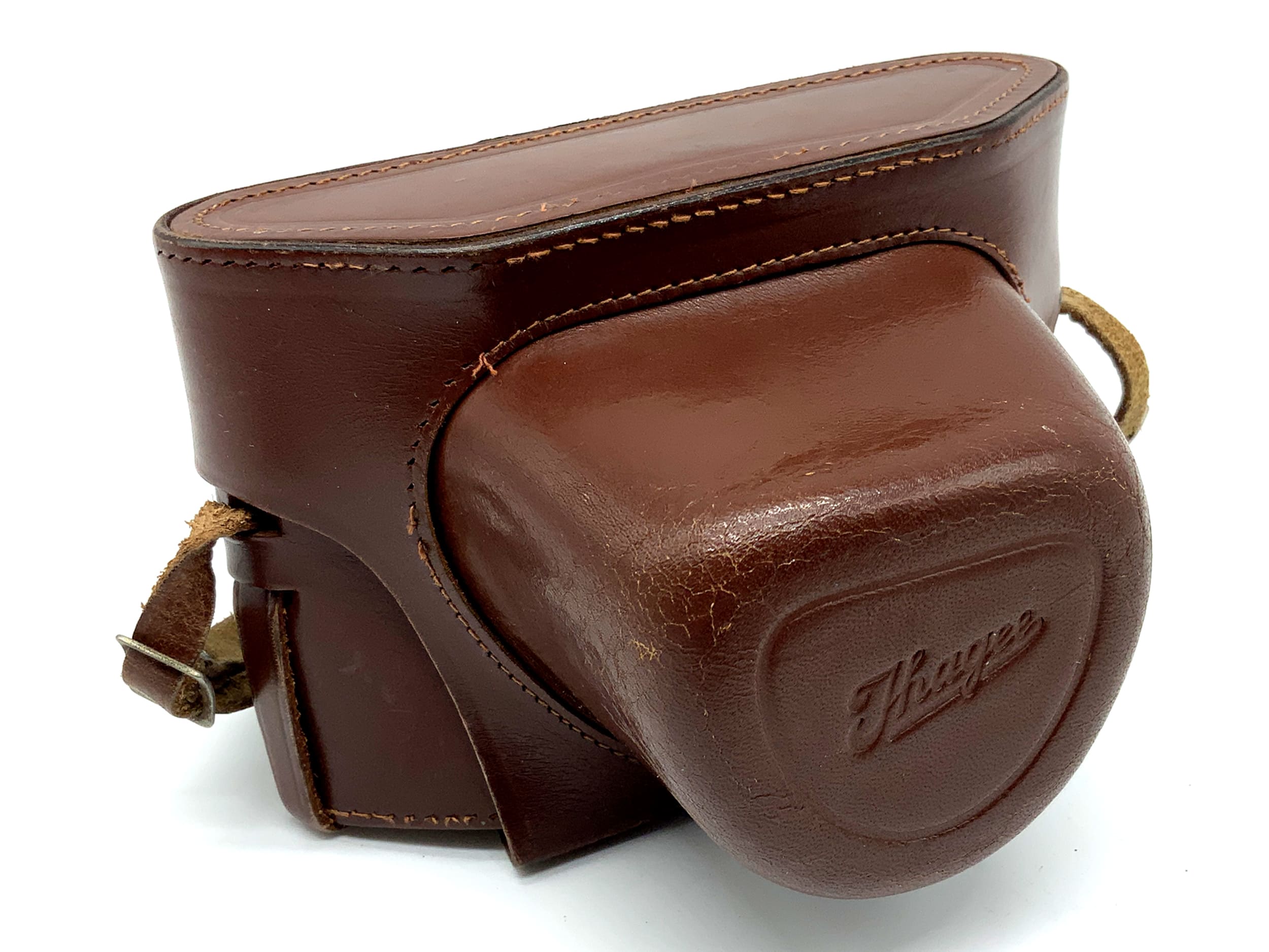 Exakta Varex IIa ready bag, brown leather case, camera bag