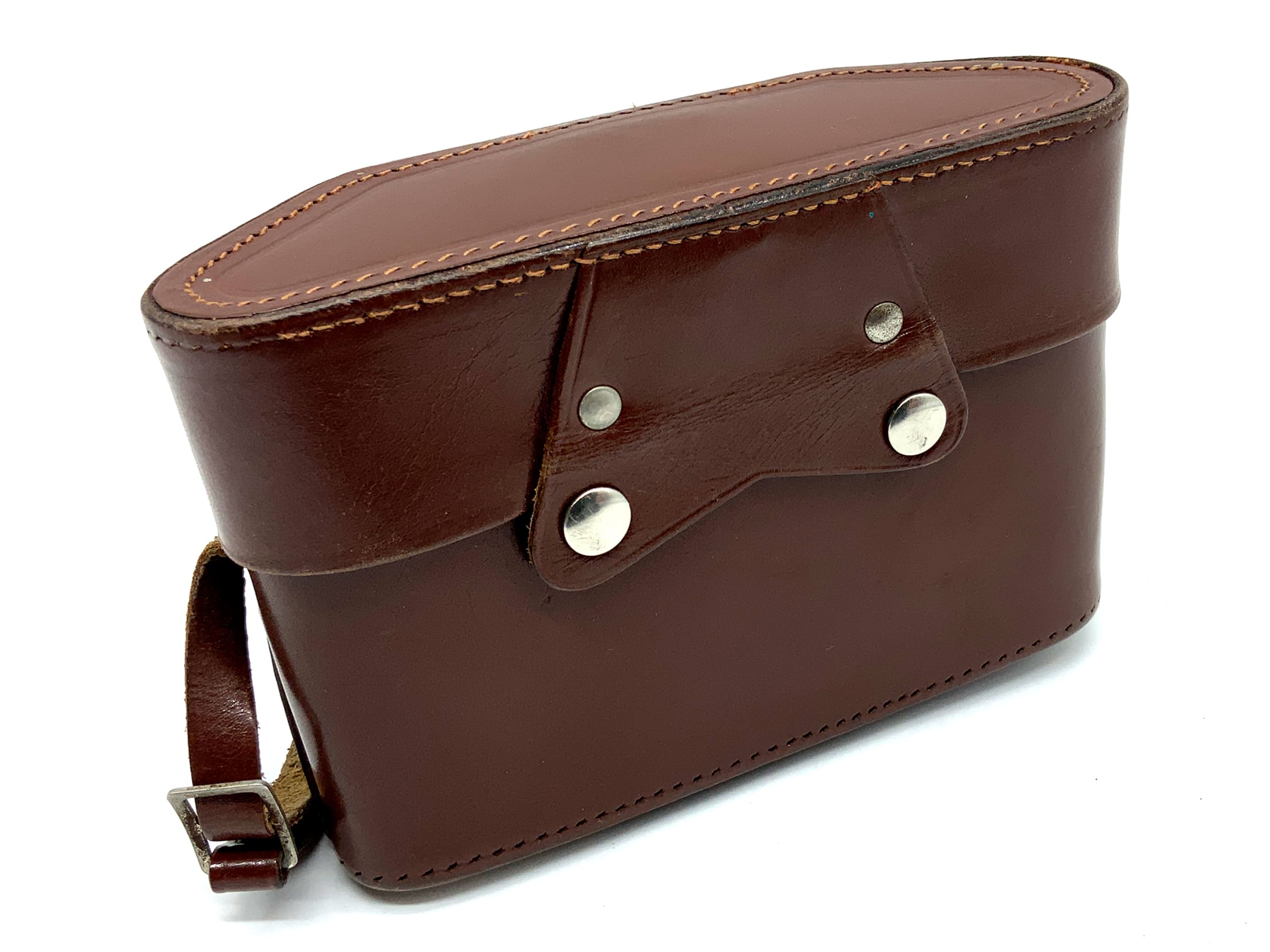 Exakta Varex IIa ready bag, brown leather case, camera bag