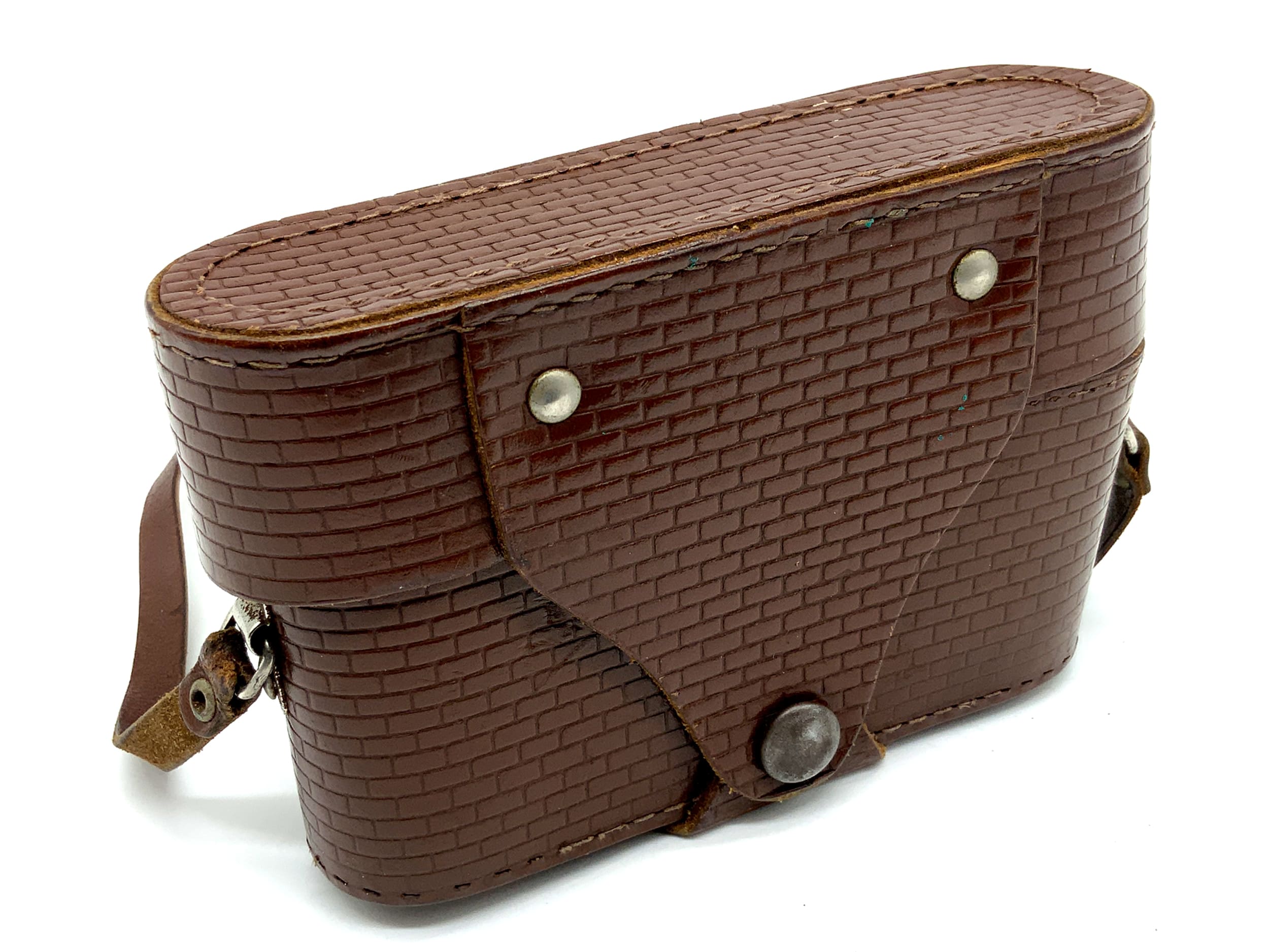 KMZ Zorki 4 Ready Case Brown Leather Case Camera Bag