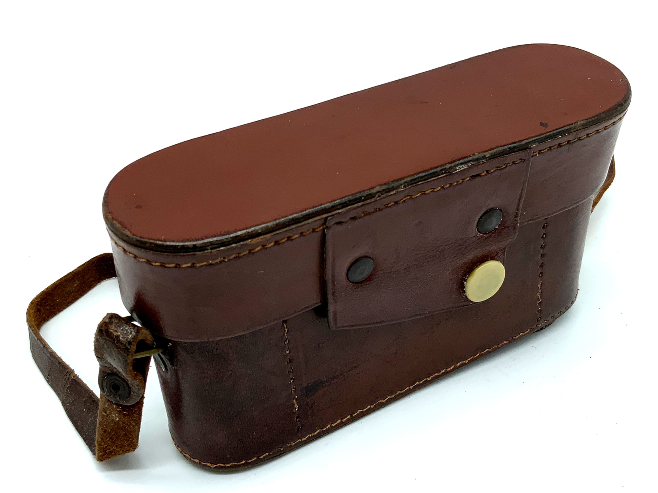 Shanghai II 3rd Mod. Ready Case Brown Leather Case Camera Bag