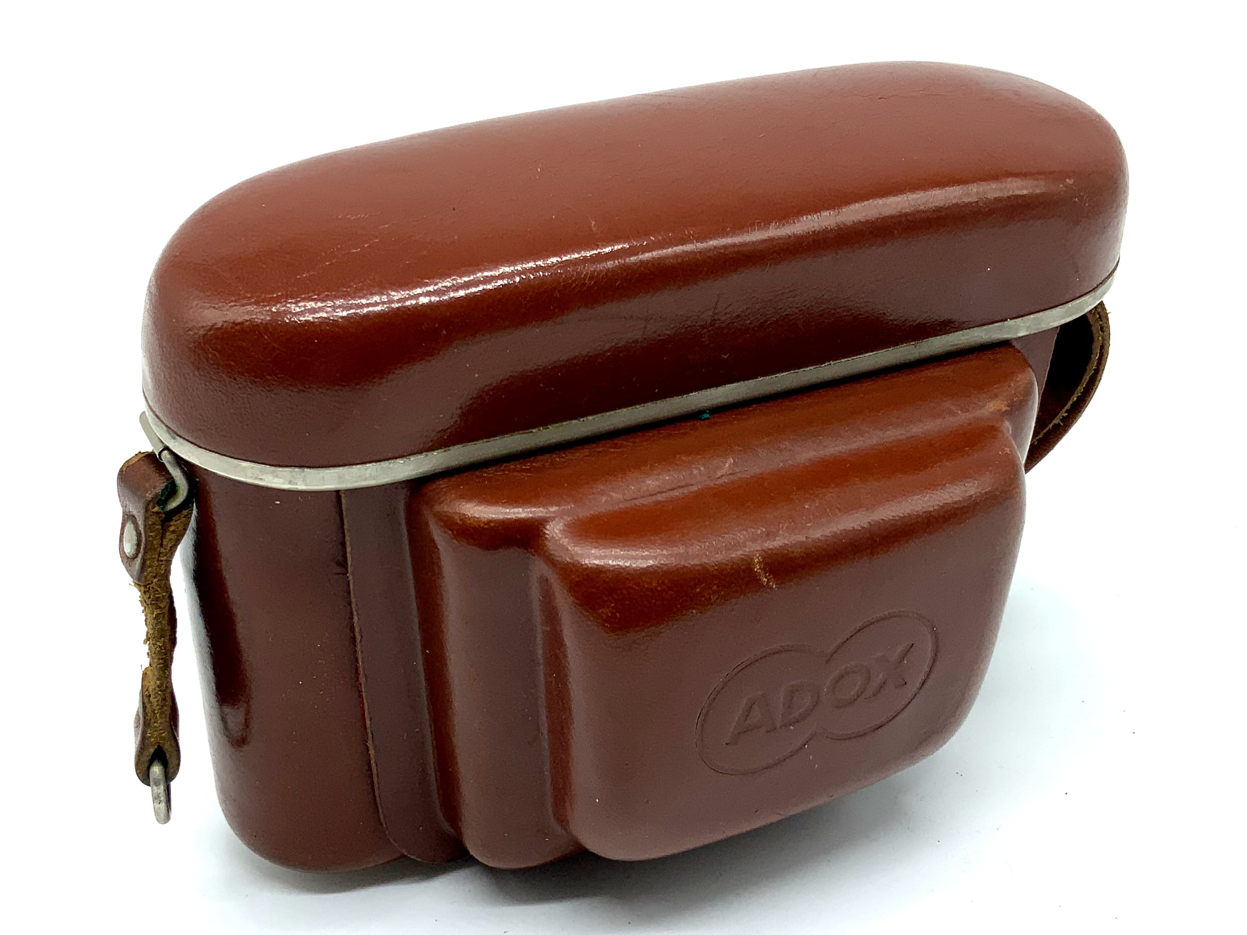 Adox 300 Ready Case Brown Leather Case Camera Bag