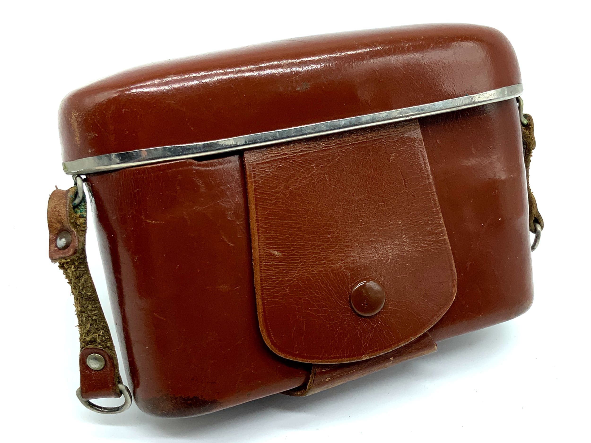 Adox 300 Ready Case Brown Leather Case Camera Bag