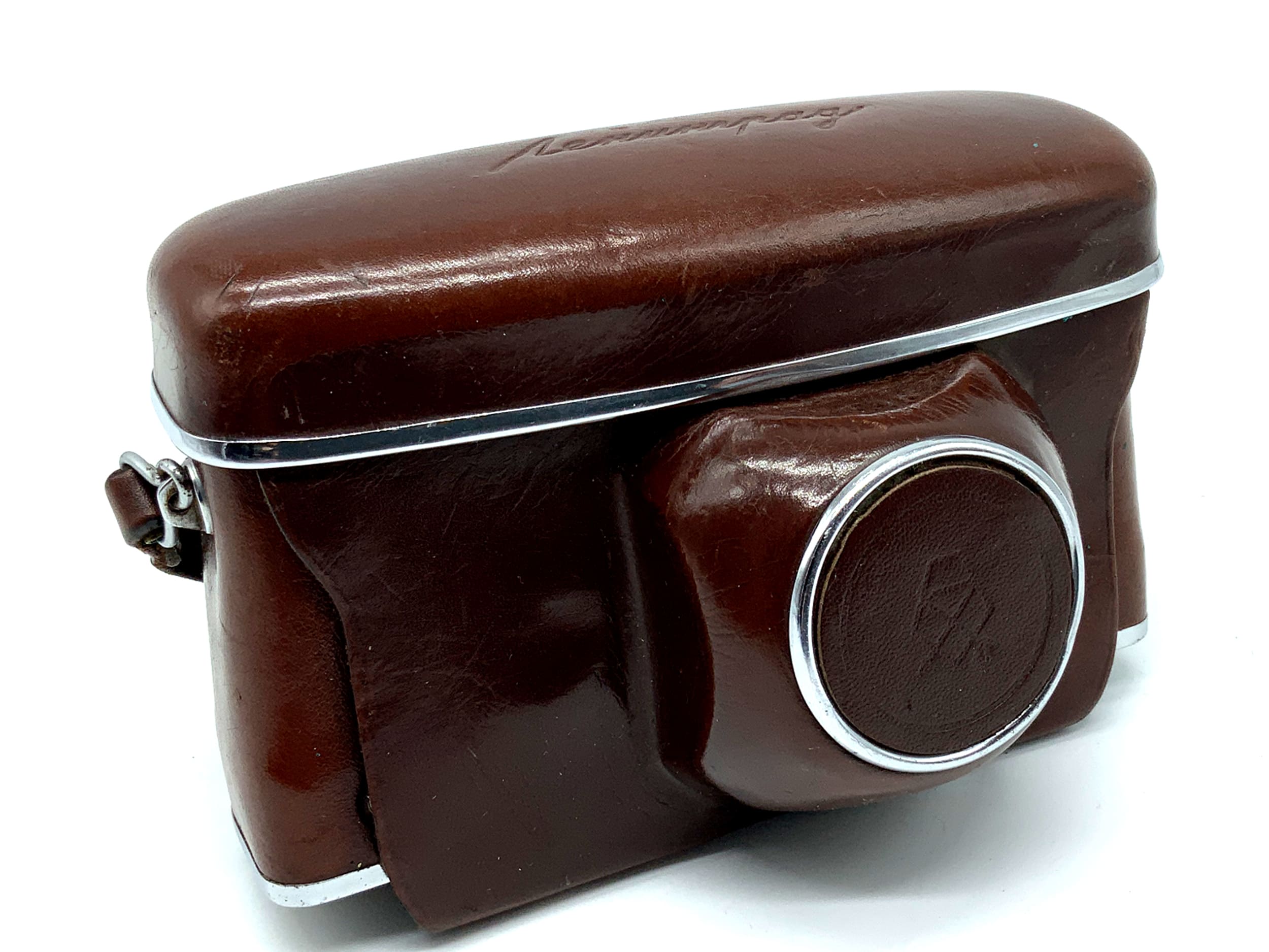 GOMZ Leningrad Ready Bag, Brown Leather Case, Camera Bag