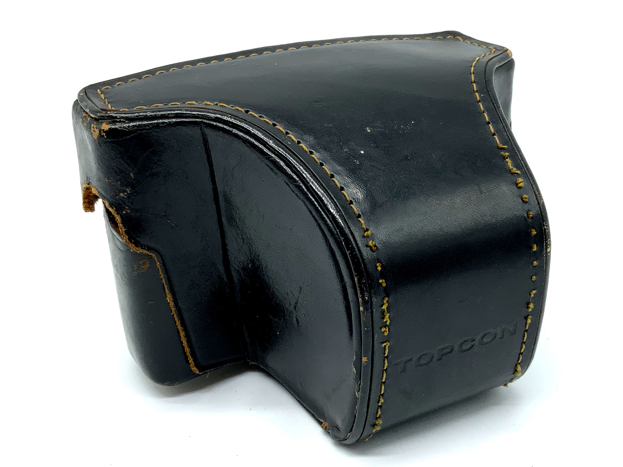 Topcon RE-2 Ready Case, Black Leather Case, Camera Bag