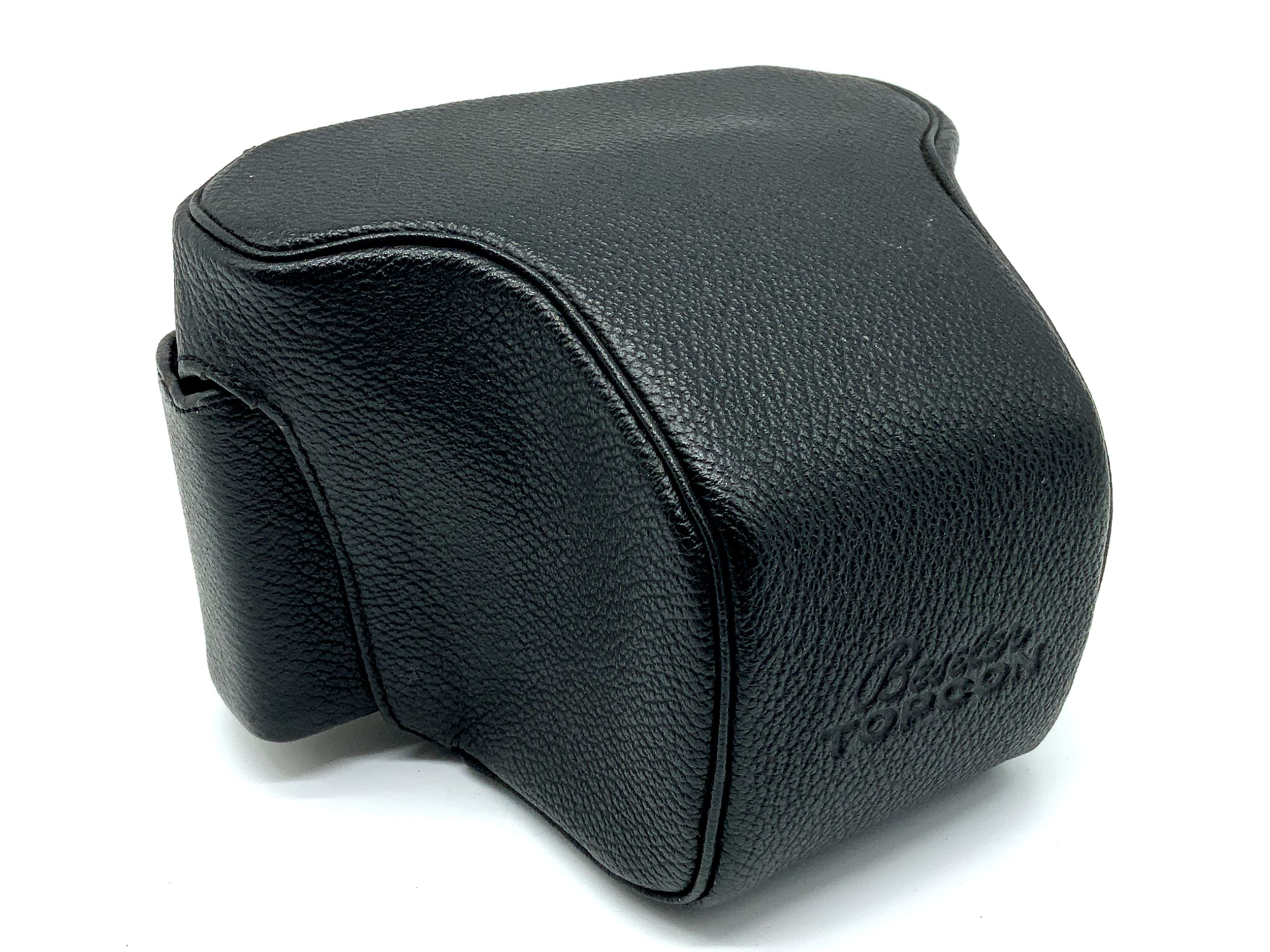 Topcon Super D Ready Case, Black Leather Case, Camera Bag