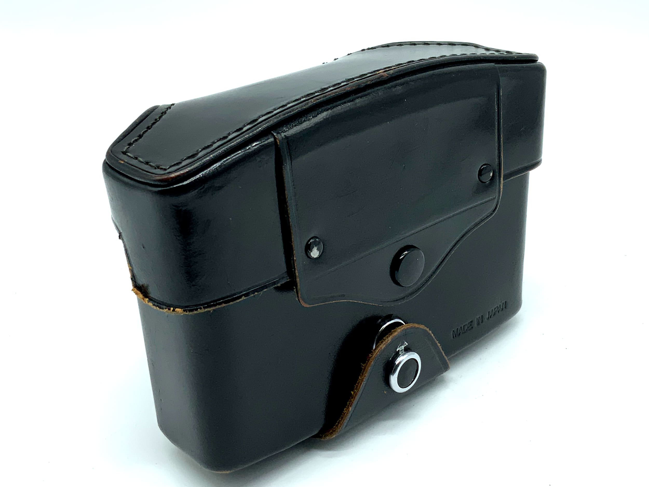 Topcon Uni Ready Bag Black Leather Case Camera Bag