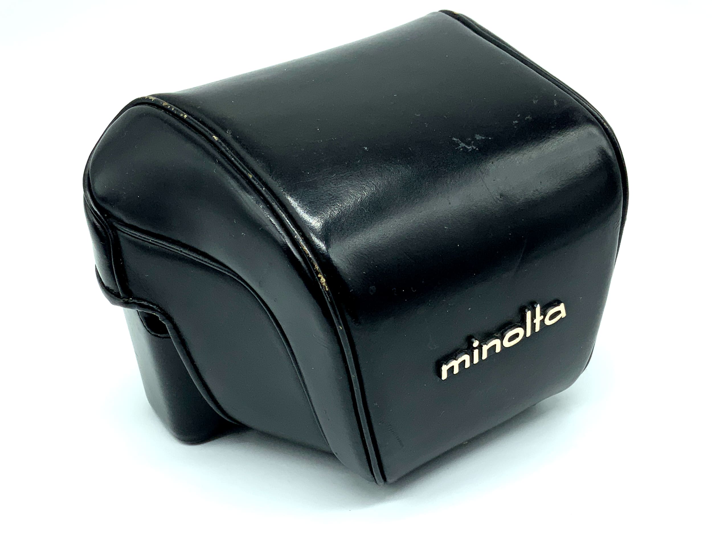 Minolta SR1-S Ready Case, Black Leather Case, Camera Bag