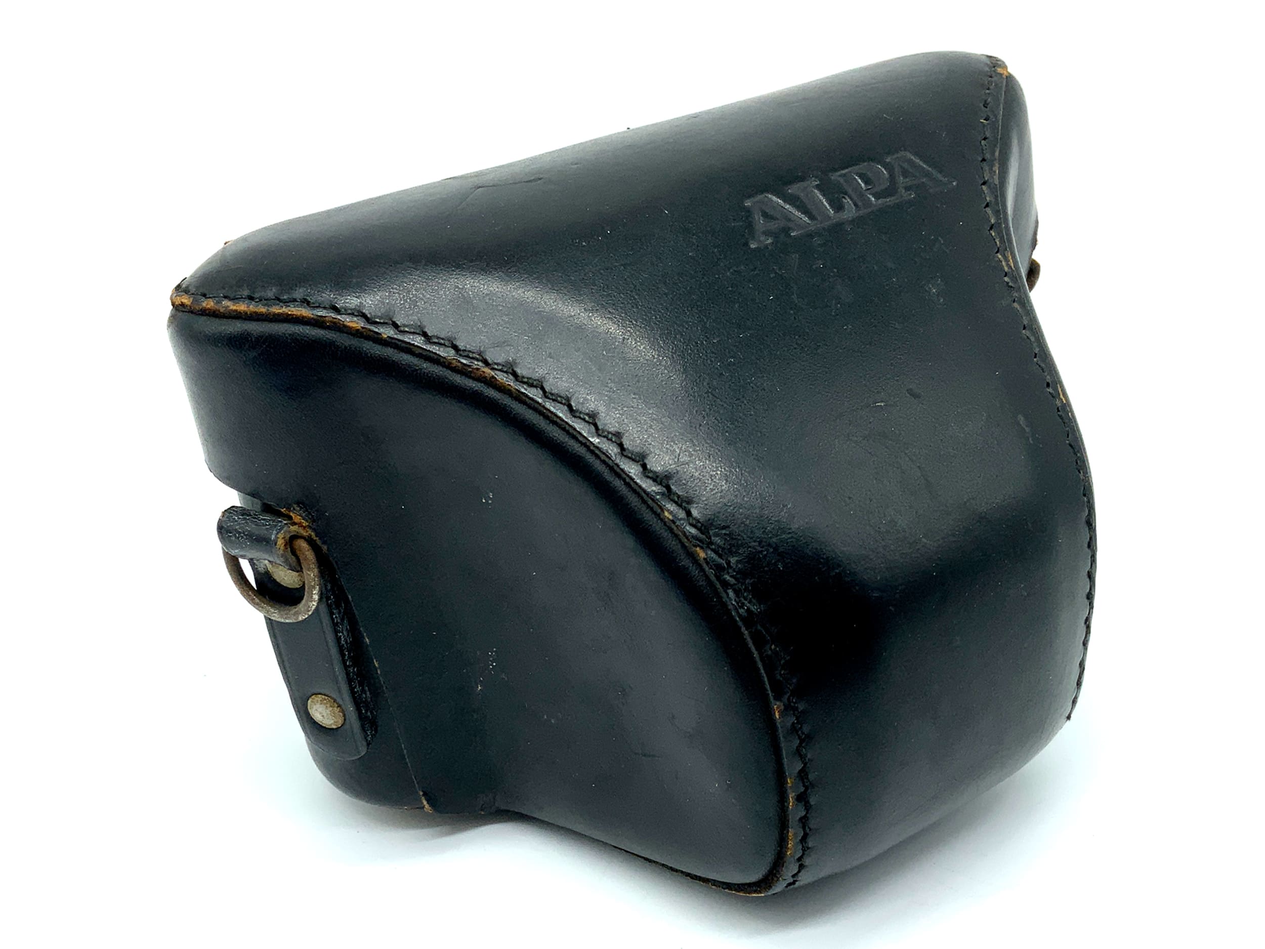 Alpa Reflex Mod. 9d Ready Case, Black Leather Case, Camera Bag