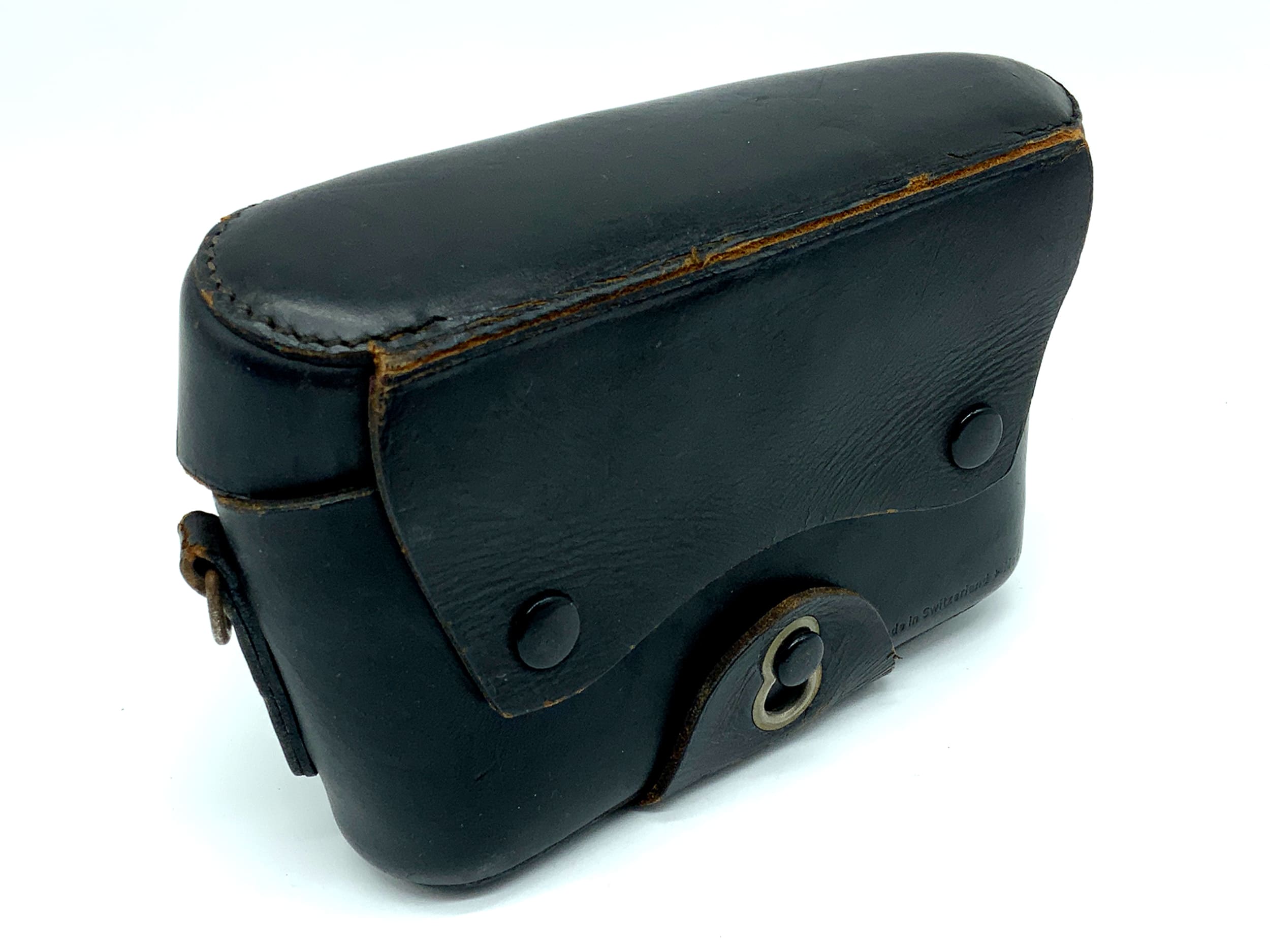 Alpa Reflex Mod. 9d Ready Case, Black Leather Case, Camera Bag