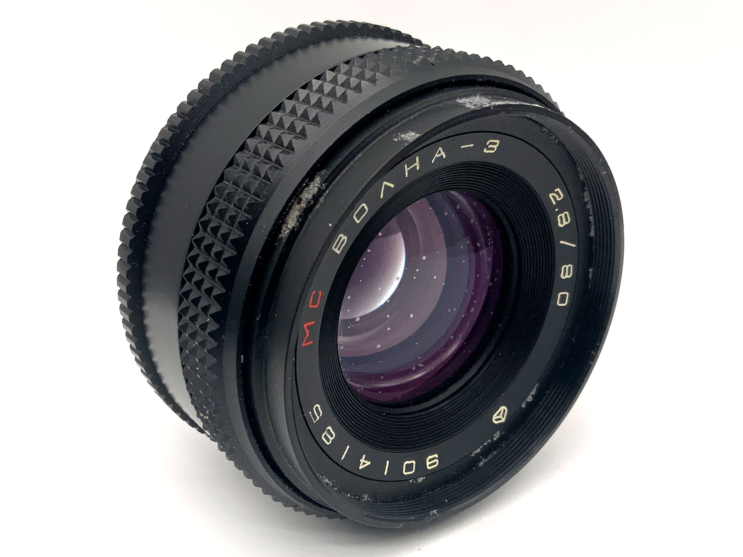 KMZ 80mm 1:2.8 lens Kiev 60 / 6c Volna-3 fixed focal length (Pentacon Six)