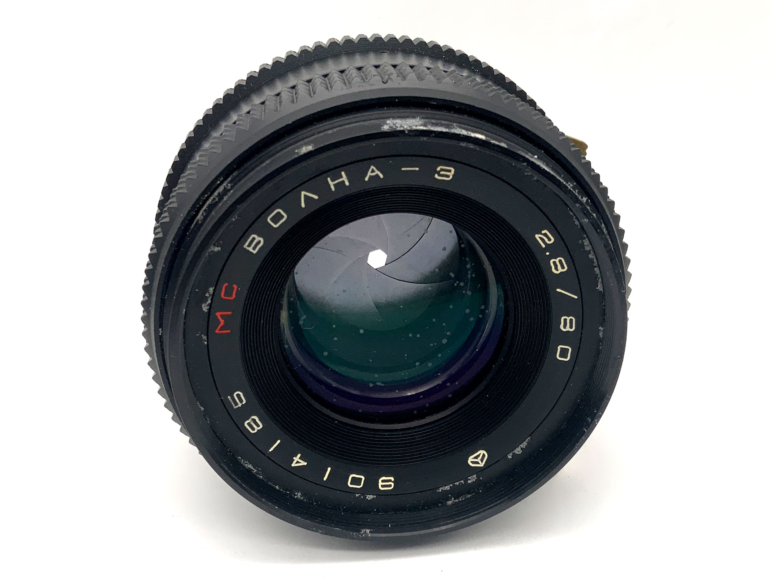 KMZ 80mm 1:2.8 lens Kiev 60 / 6c Volna-3 fixed focal length (Pentacon Six)
