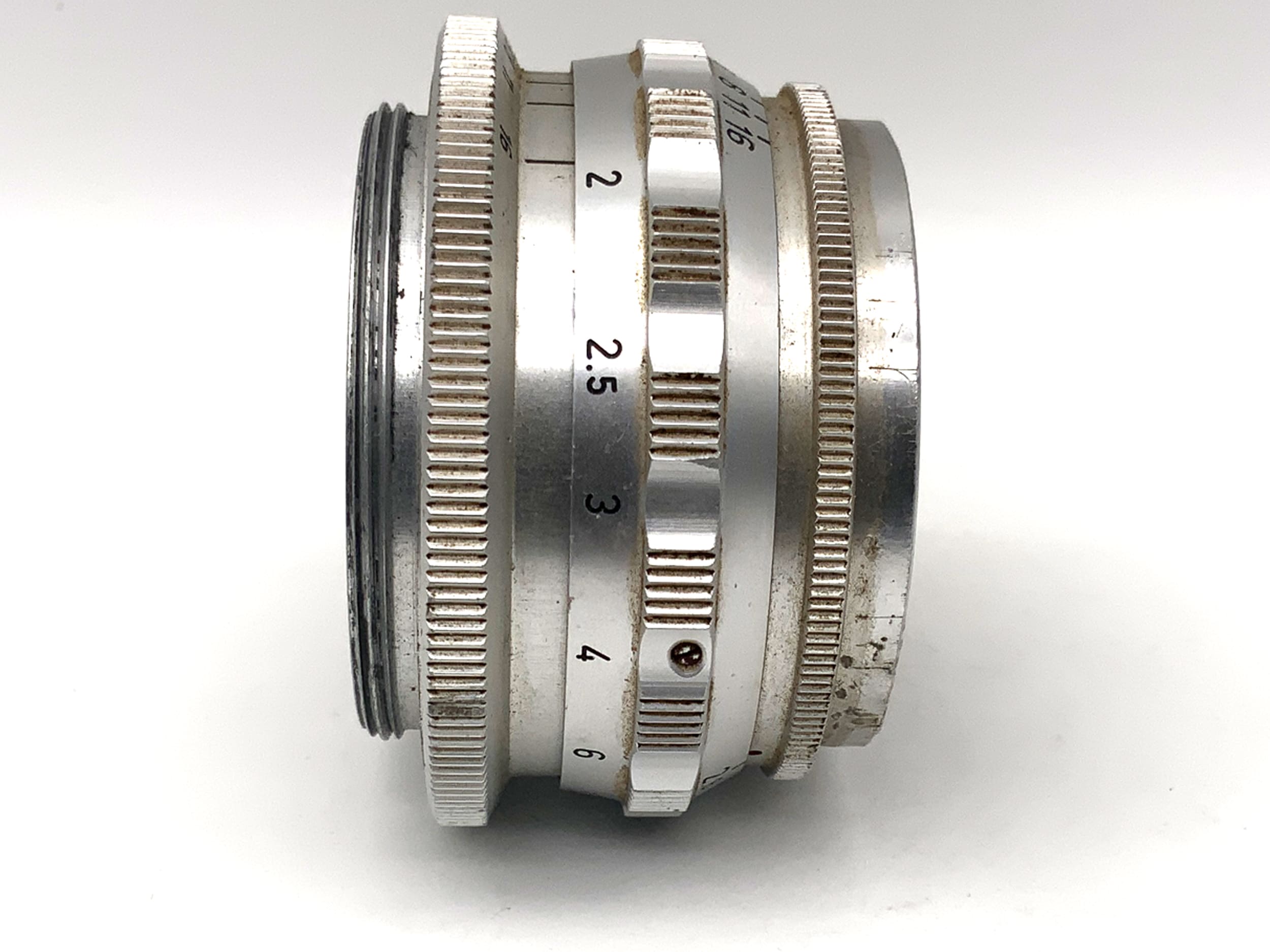 Steinheil Munich 50mm 1:2.8 lens Cassar S 12 Blades prime lens (M42)