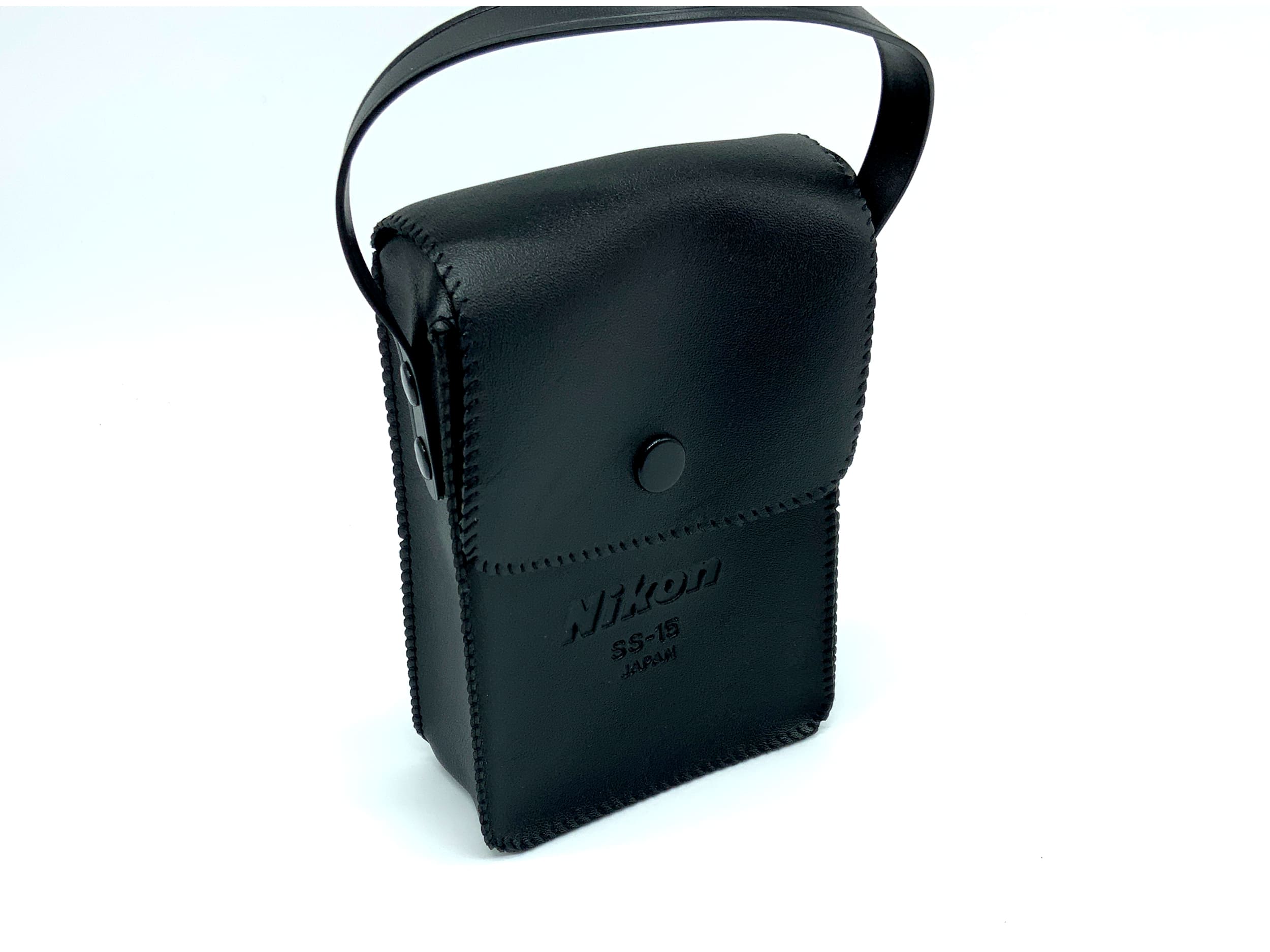 Nikon SS-15 Ready Case, Black Leather Flash Case, Flash Bag