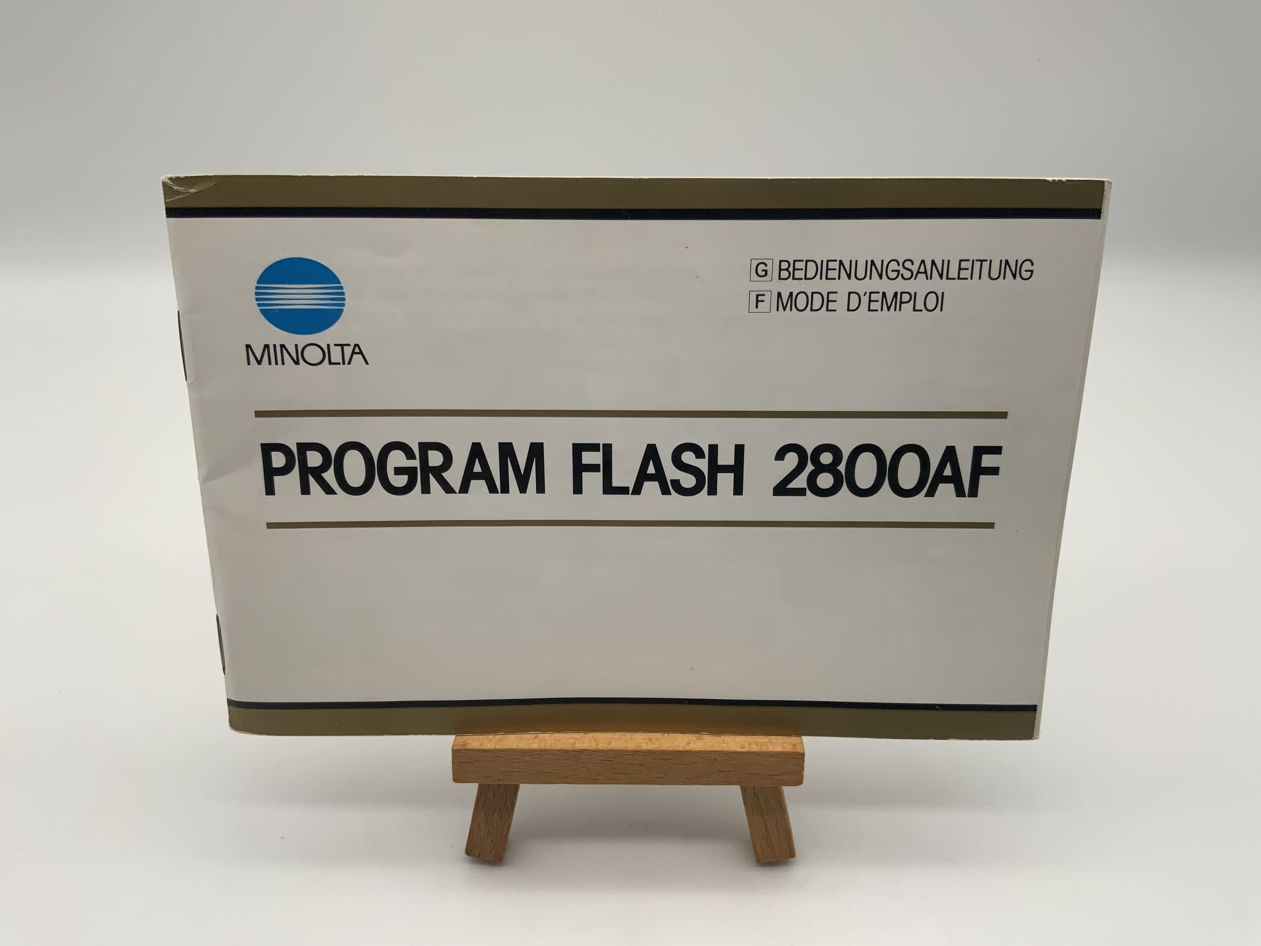 Minolta Program Flash 2800 AF User Manual - German