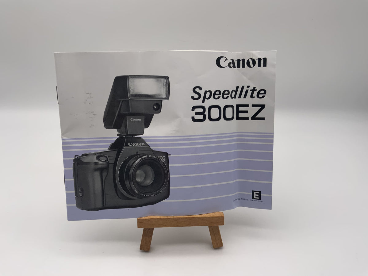 Canon Speedlite 300EZ User Manual