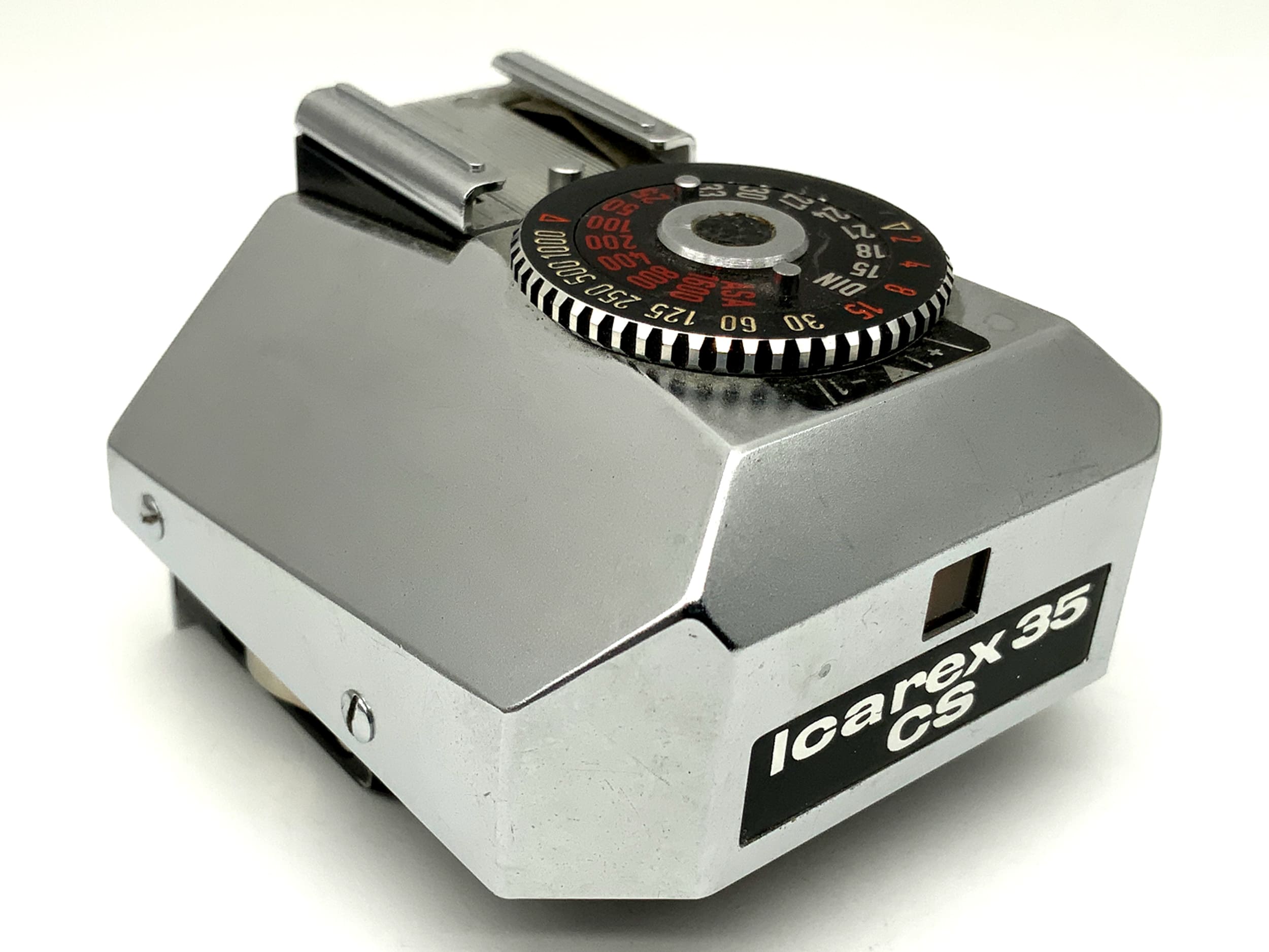 Zeiss Ikon Voigtländer Icarex 35 CS prism finder! Light meter defective! Prism