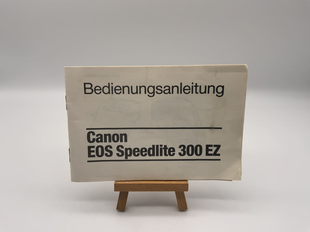 Canon EOS Speedlite 300 EZ User Manual