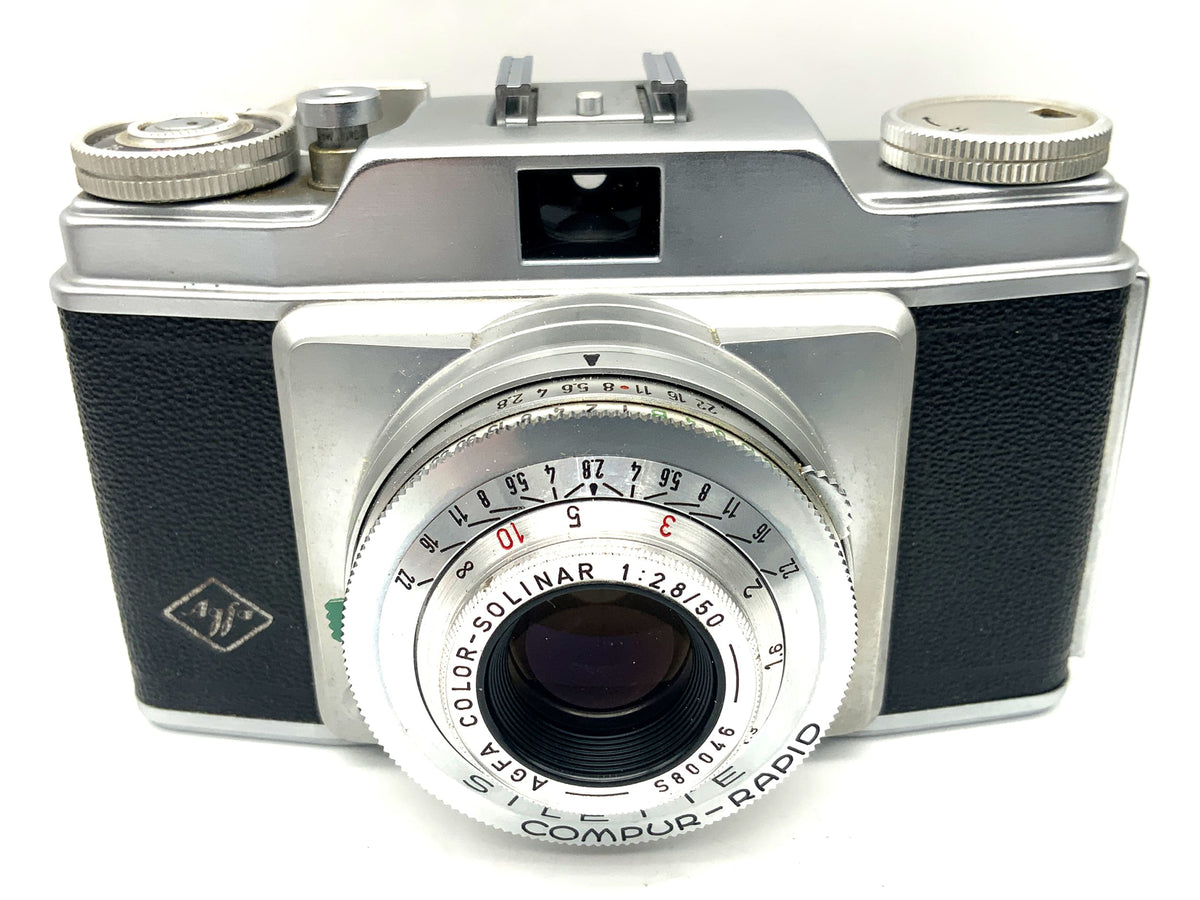 Agfa Silette Sucherkamera mit Color-Solinar 2.8/50mm Kompaktkamera Analogkamera