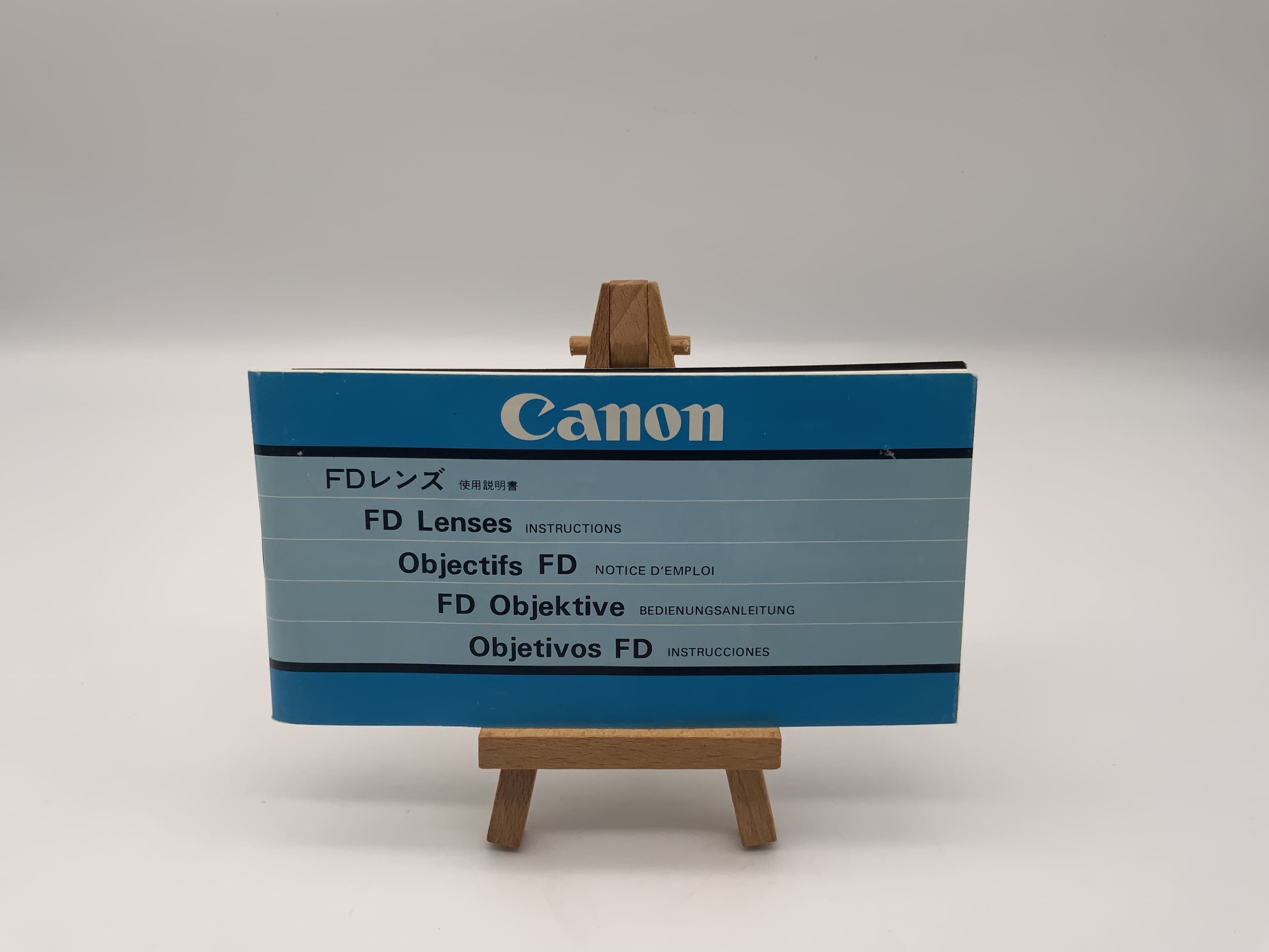 Canon FD Lens User Manual