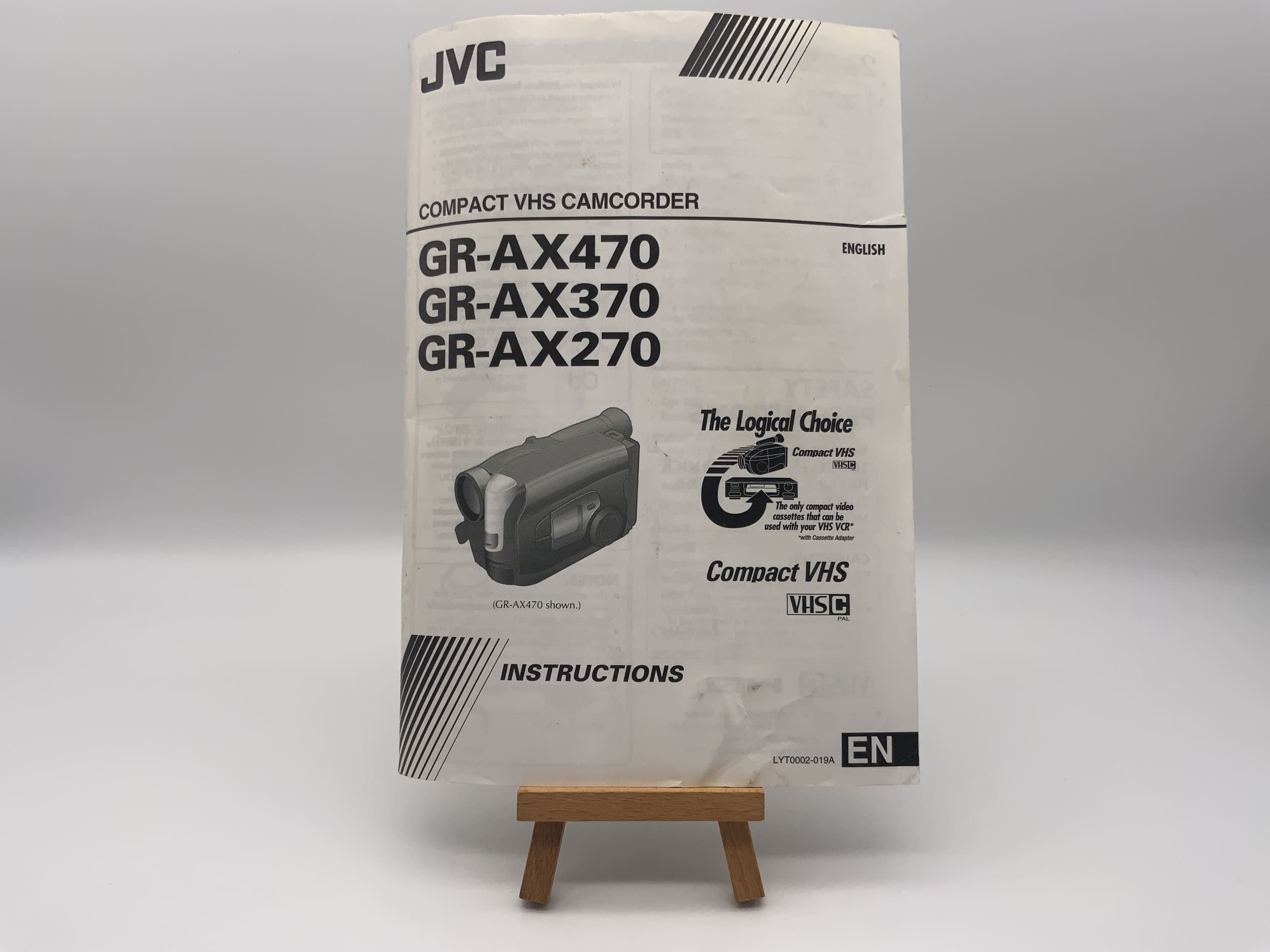 JVC GR-AX470 AX 370 / AX 270 User Manual