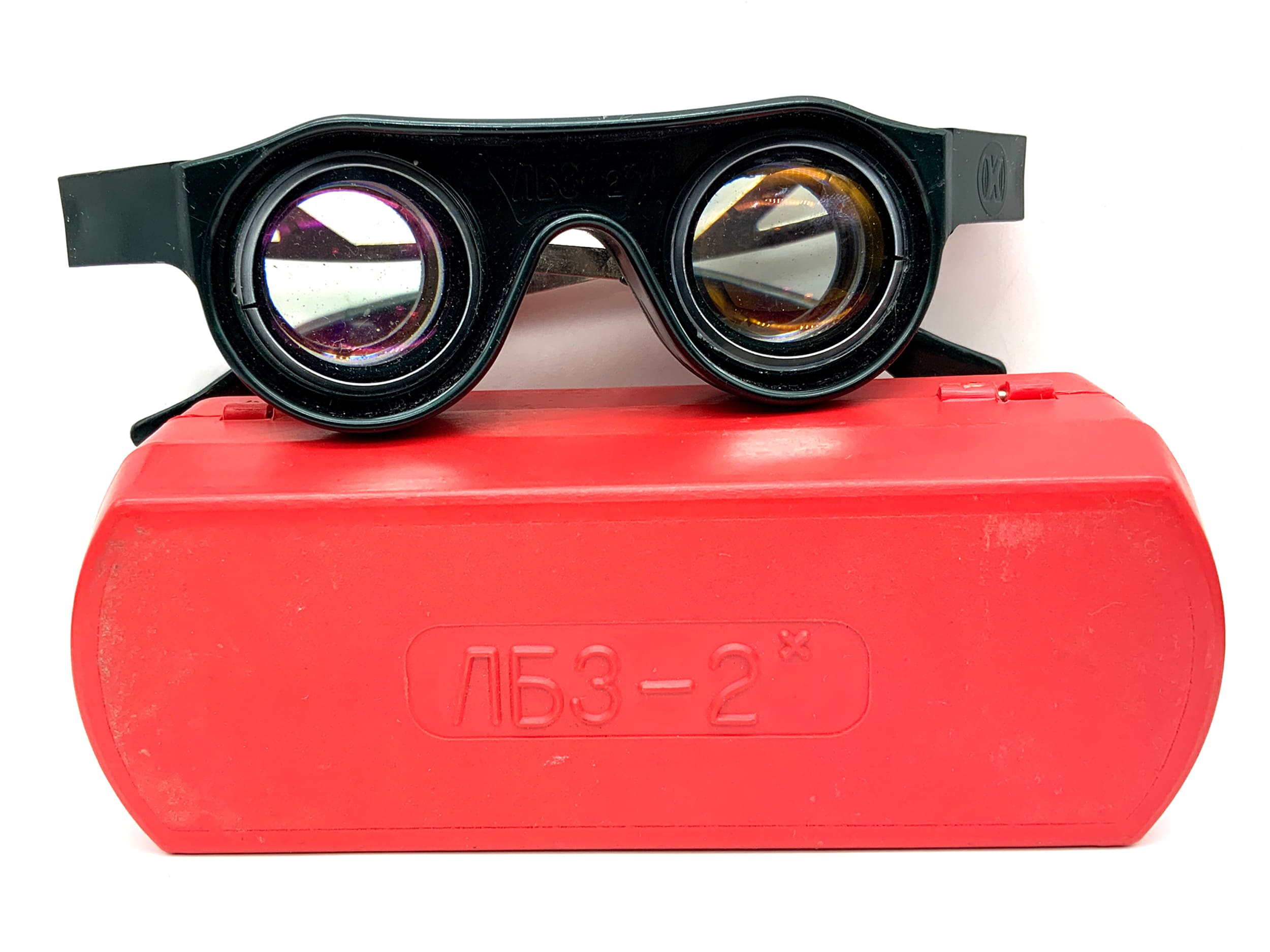 KMZ LBZ-2* Magnifying glasses, viewfinder magnifier, head magnifier, magnifying glasses, USSR