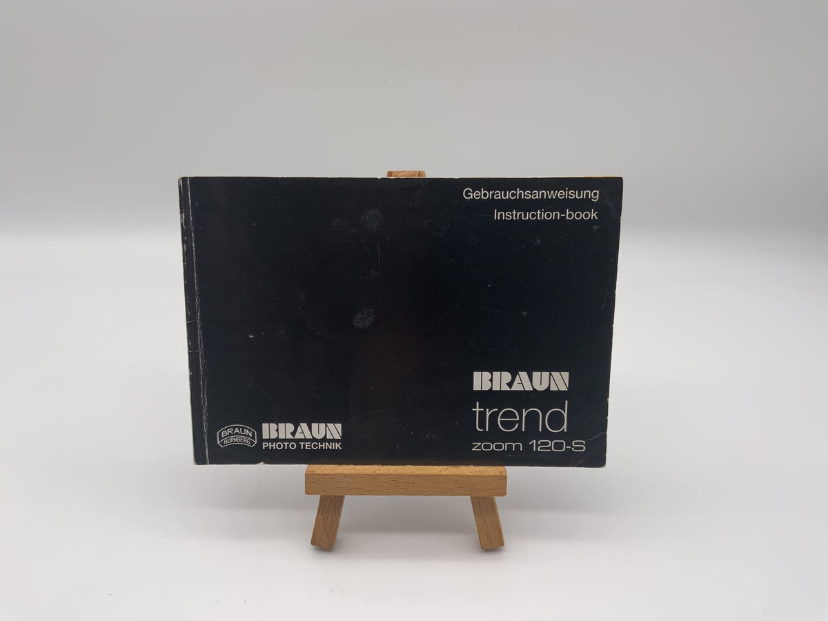 Braun trend Zoom 120-S User Manual