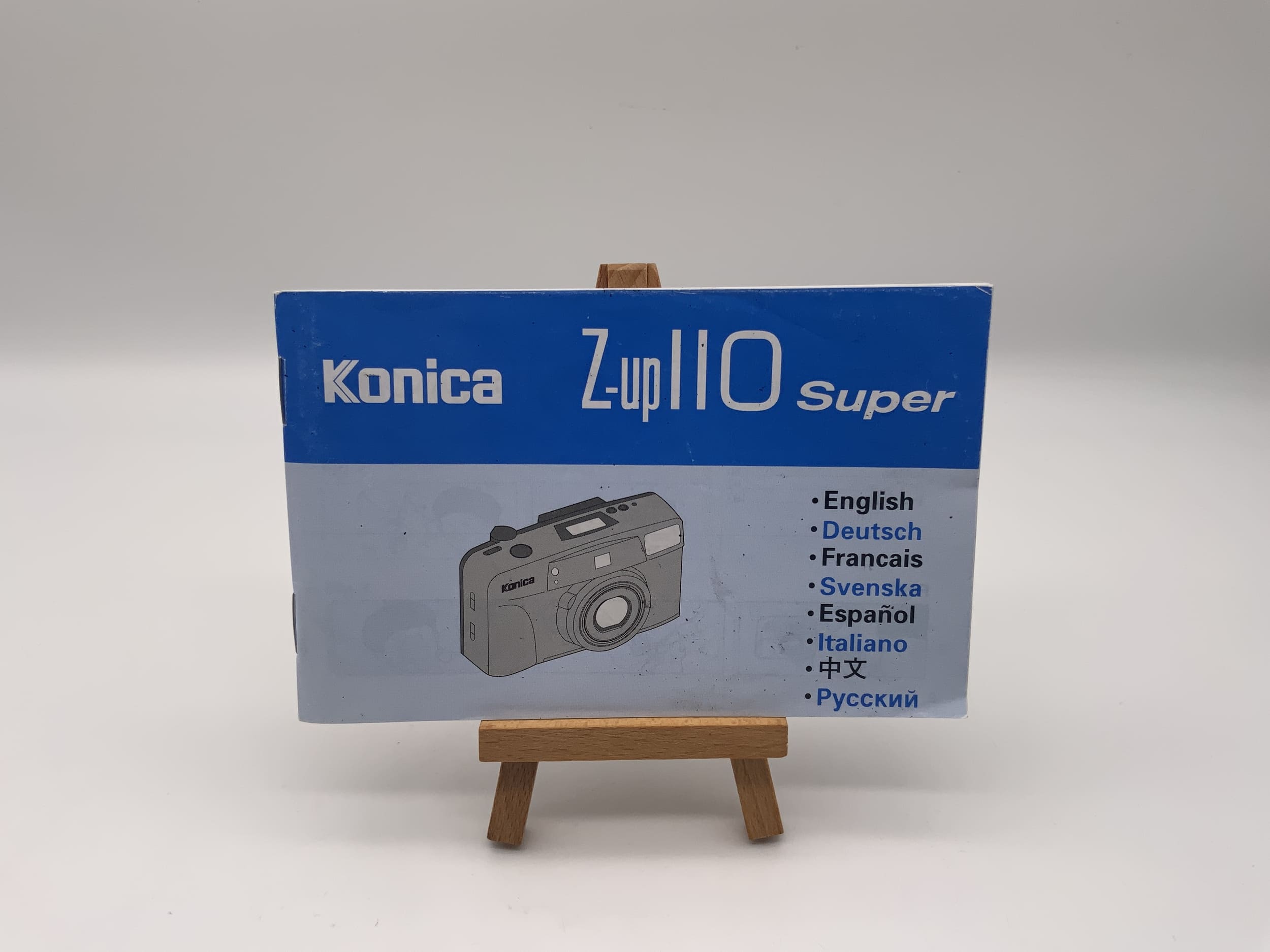 Konica Z-up 110 User Manual