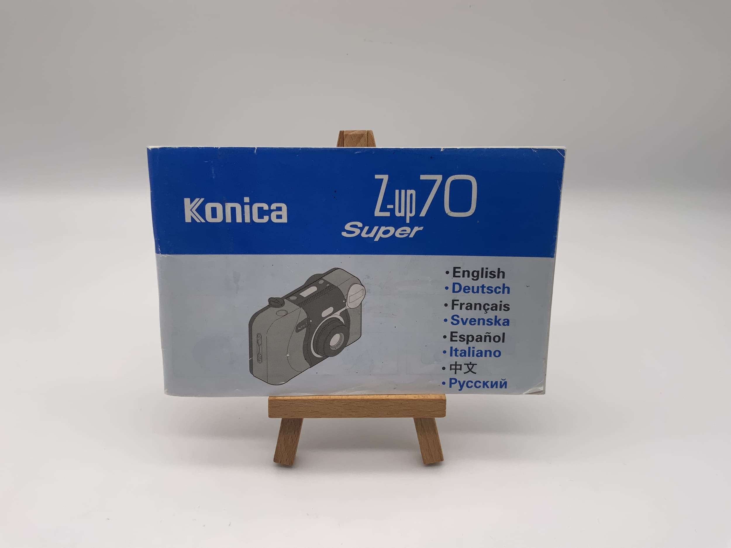 Konica Z-up 70 User Manual