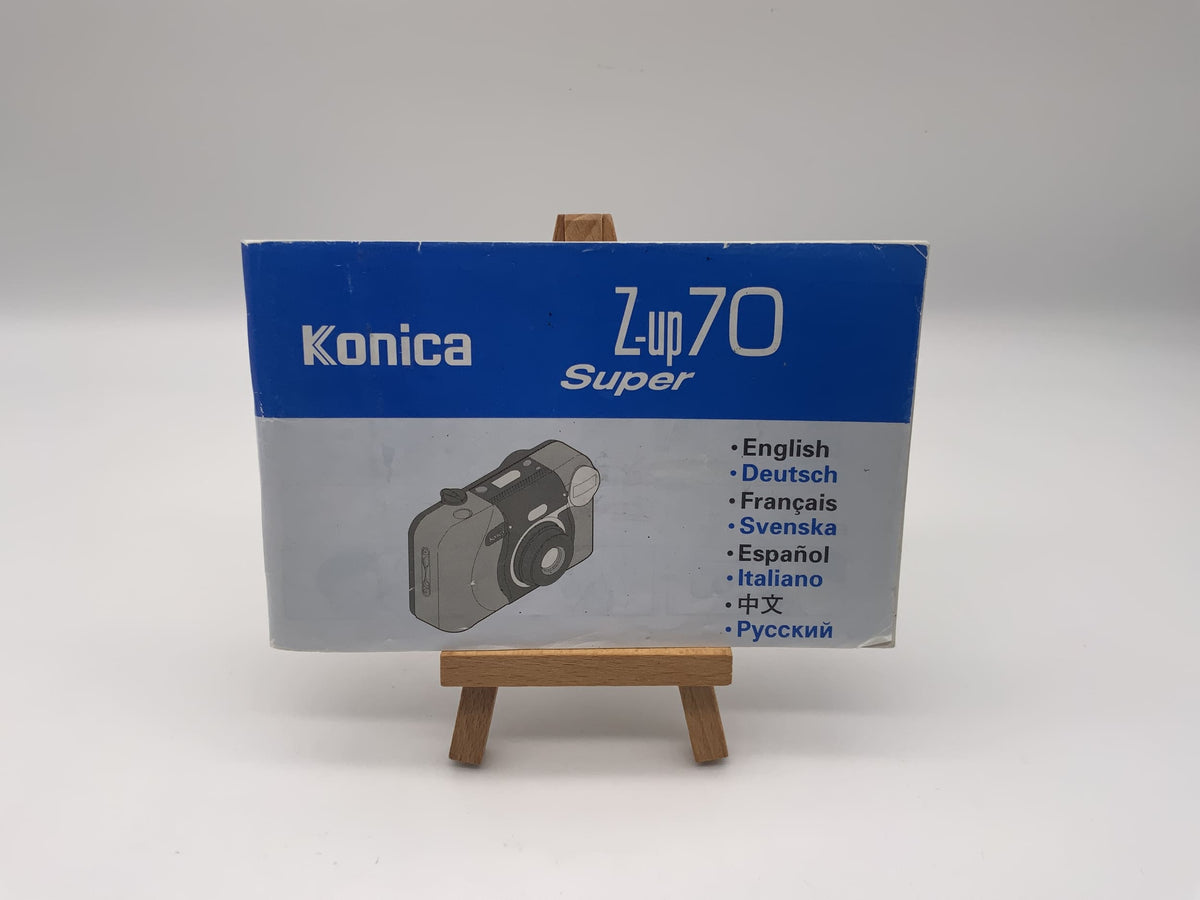 Konica Z-up 70 User Manual
