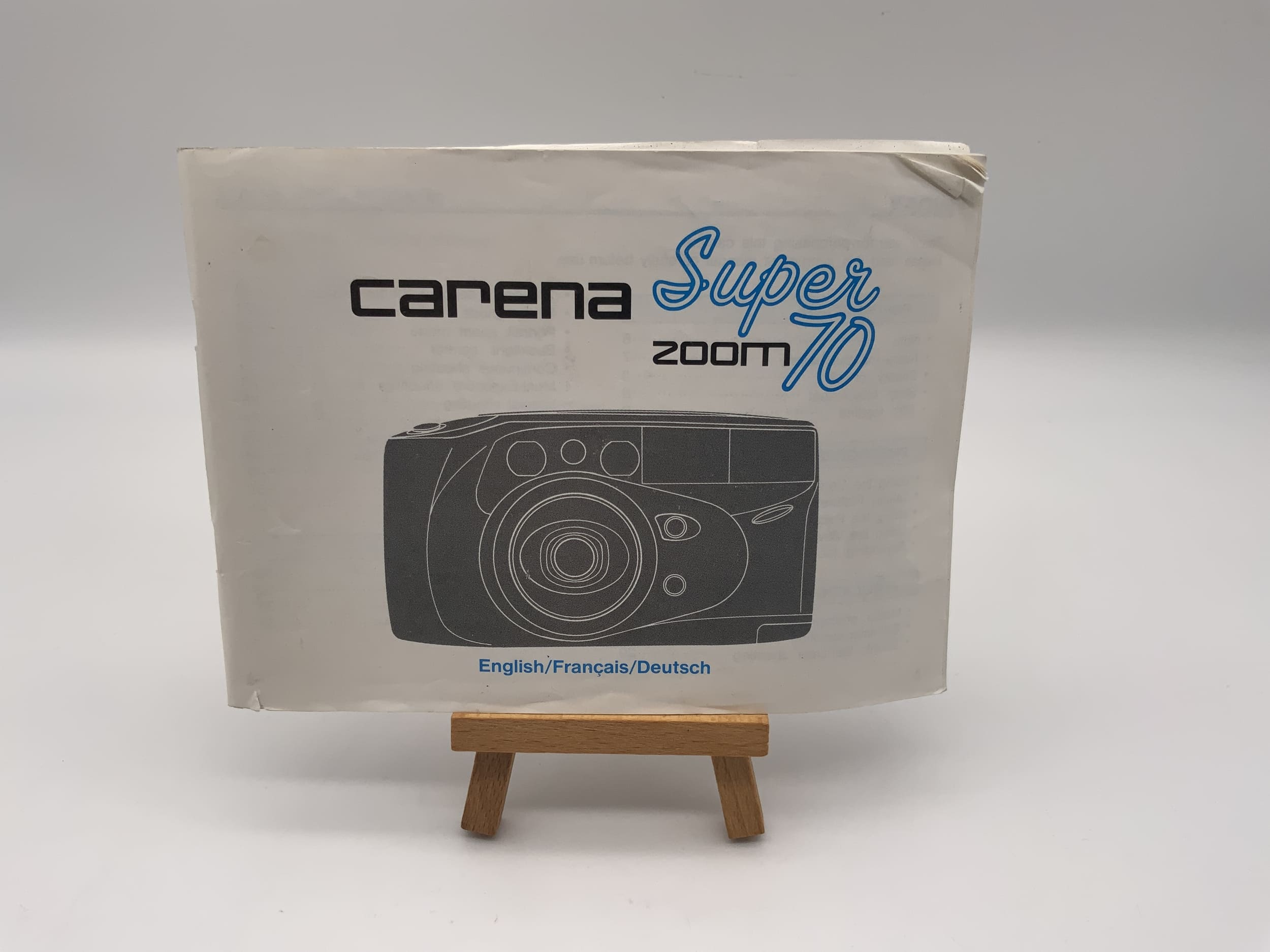 Carena Super Zoom 70 User Manual