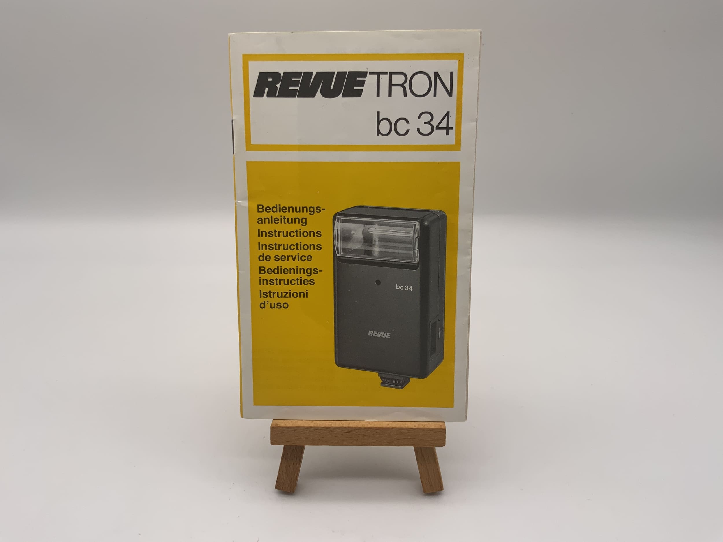 Revue Tron bc 34 User Manual