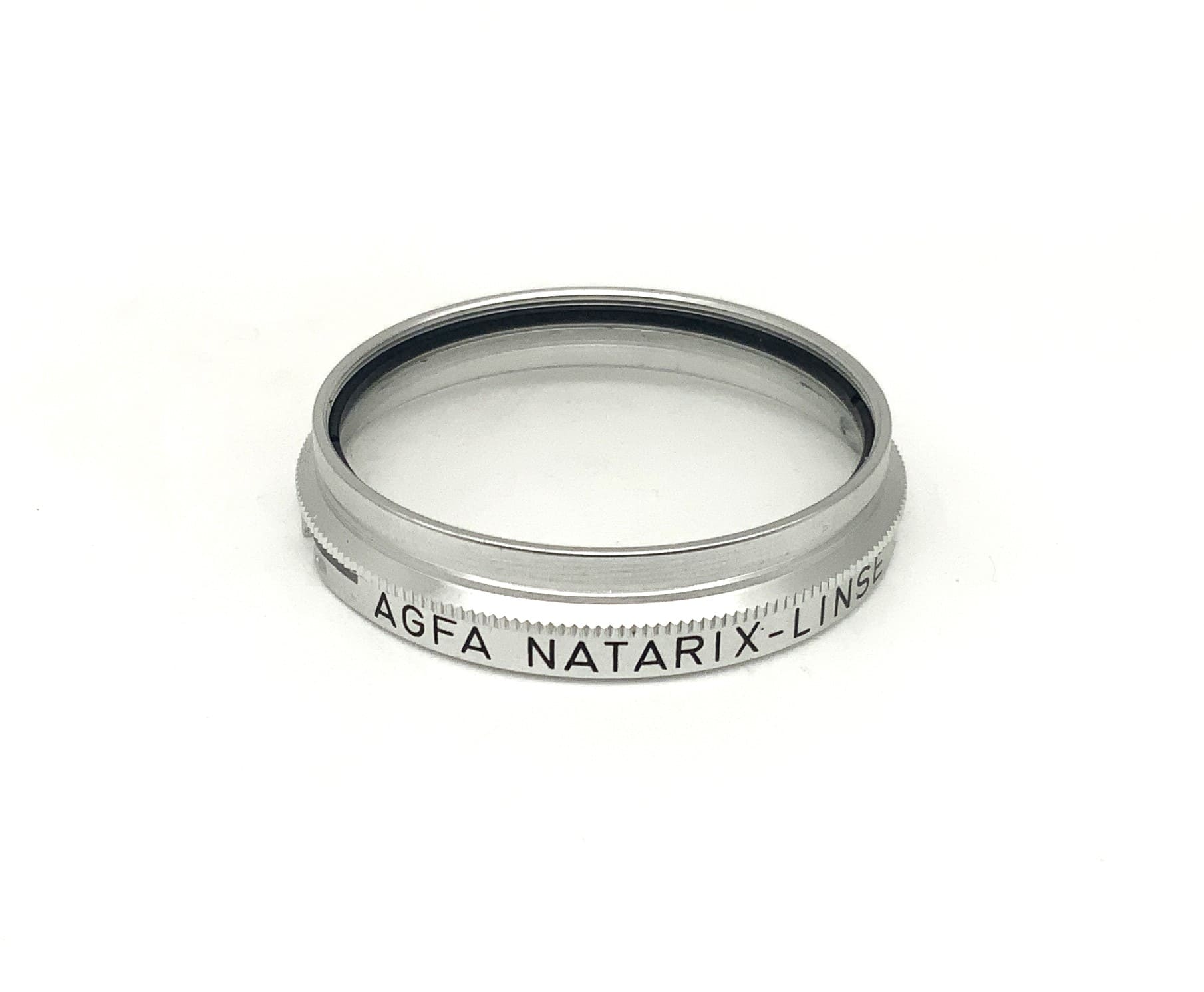 Agfa Natarix lens attachment, slip-on filter, 32mm circular