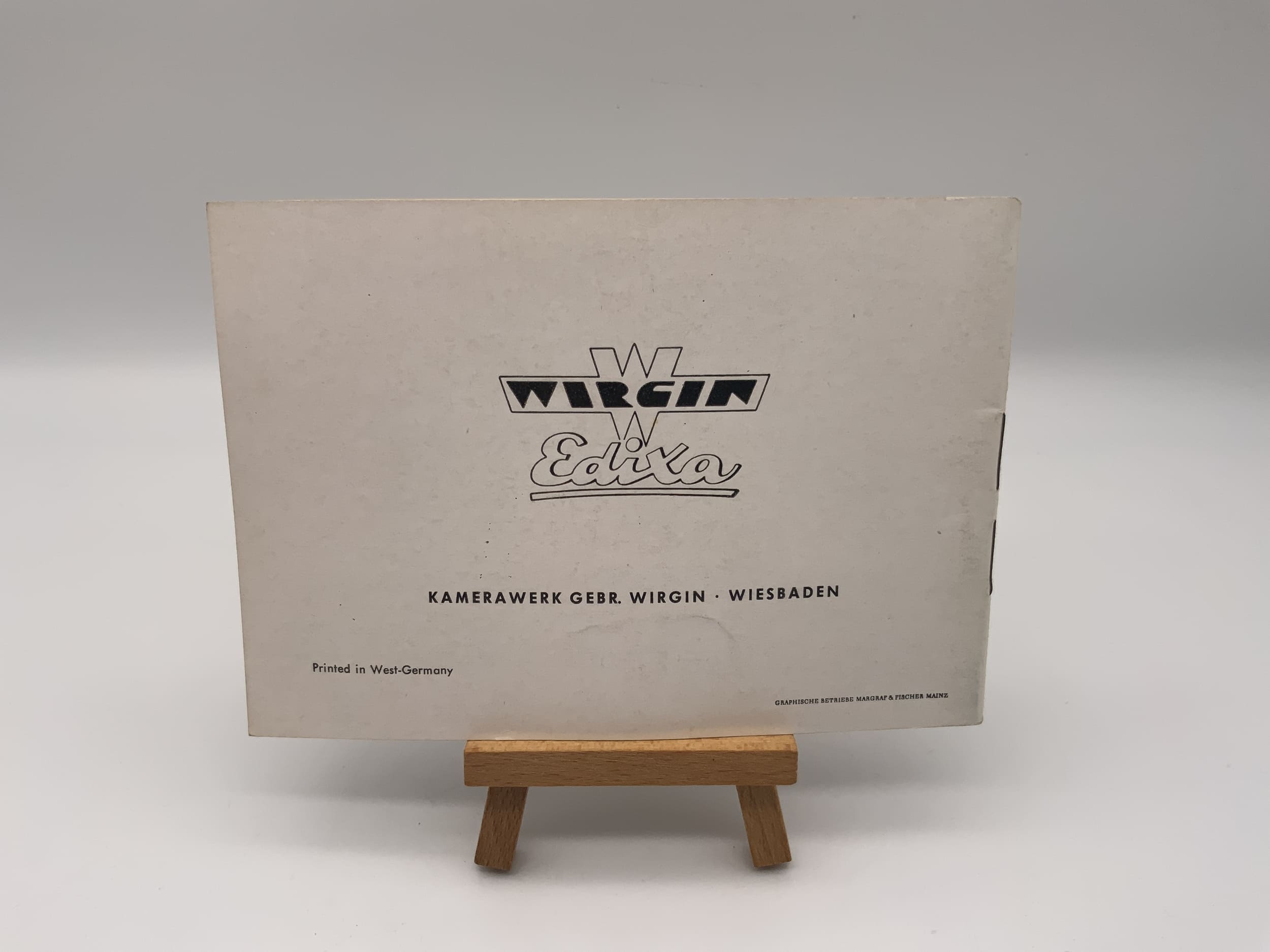 Edixa Wirgin User Manual