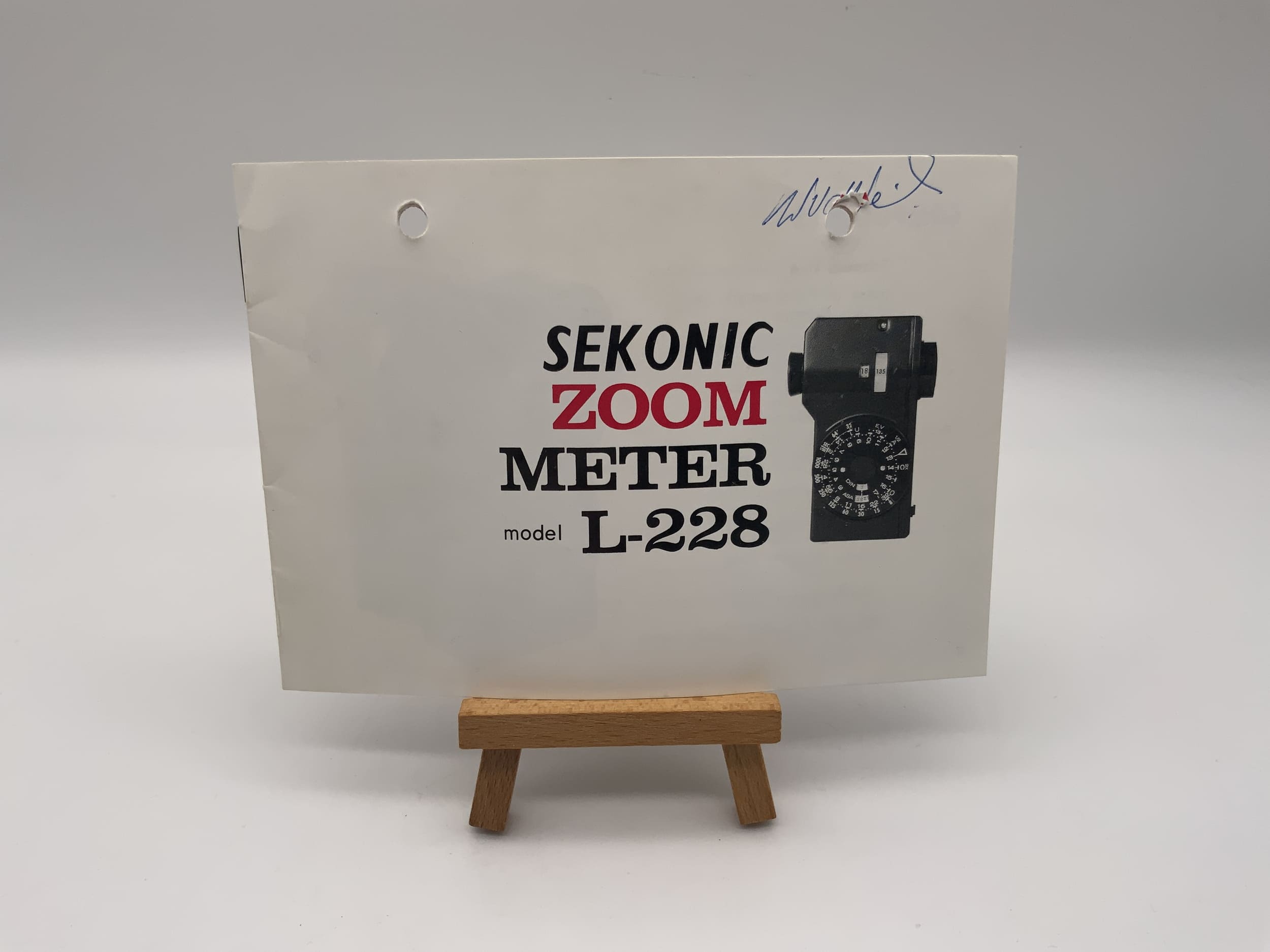 Sekonic L-228 Zoom Meter User Manual