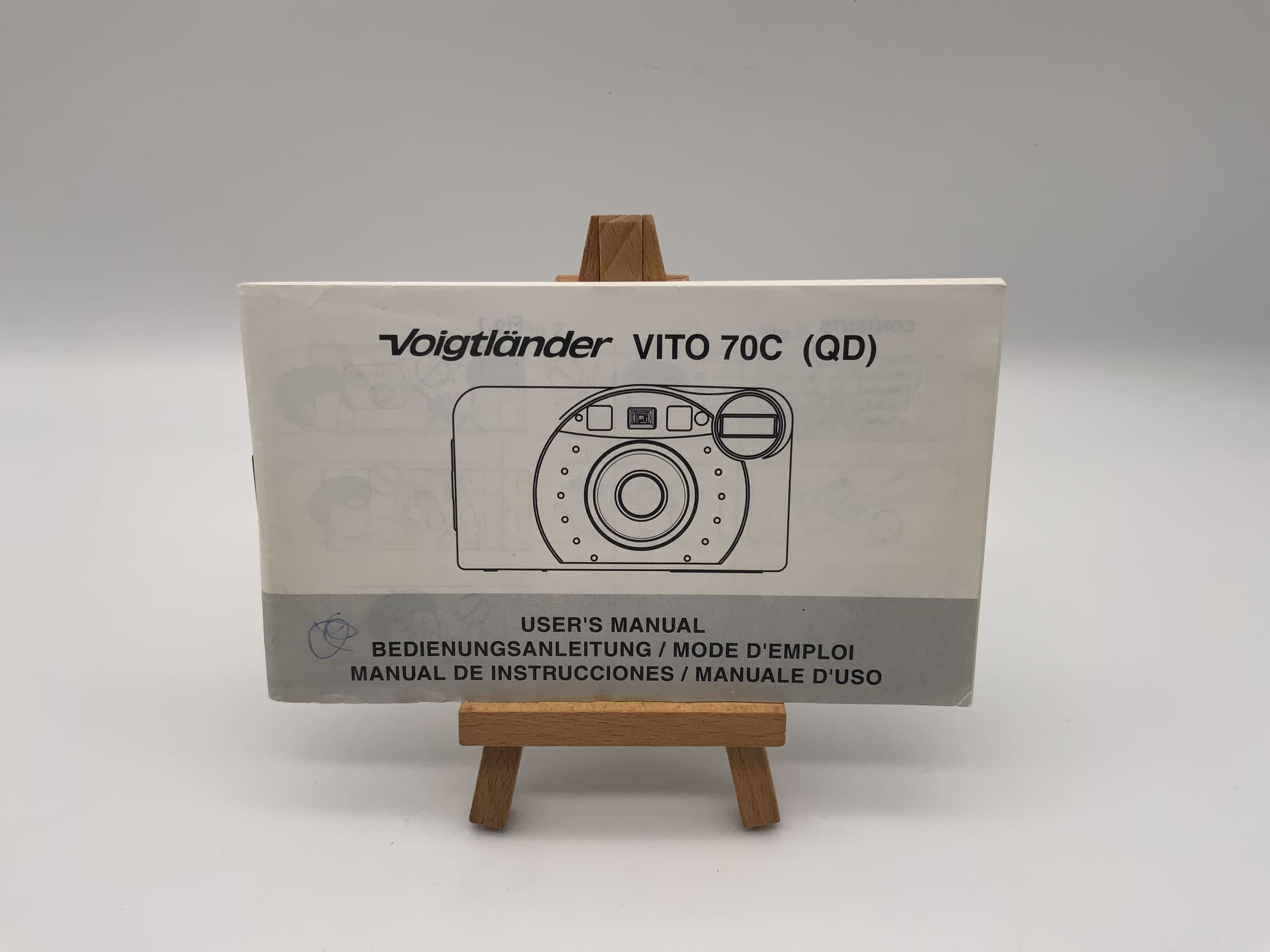 Voigtländer Vito 70c (QD) Operating Instructions