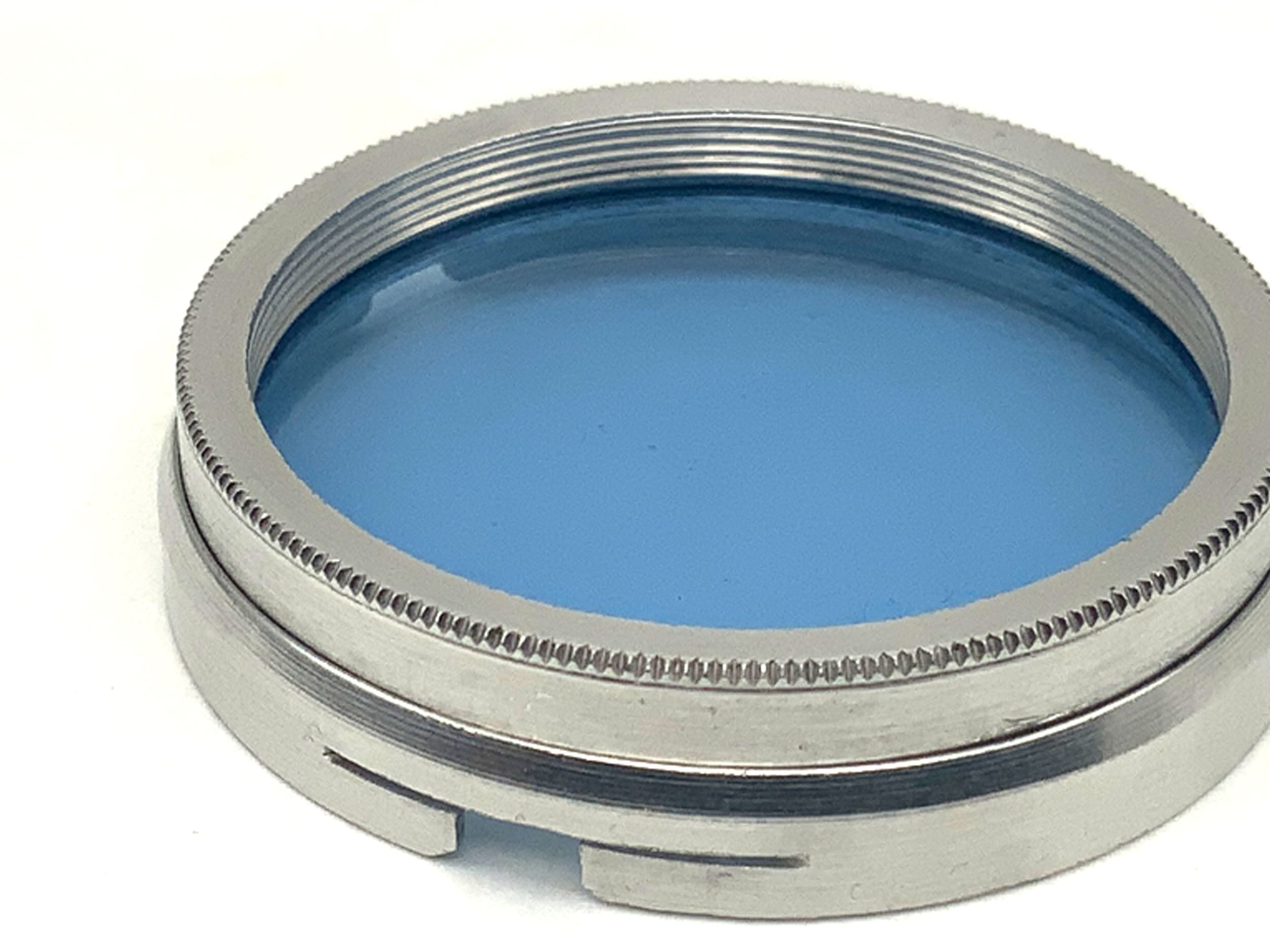 Panchromar light blue color filter, slip-on filter, 37mm
