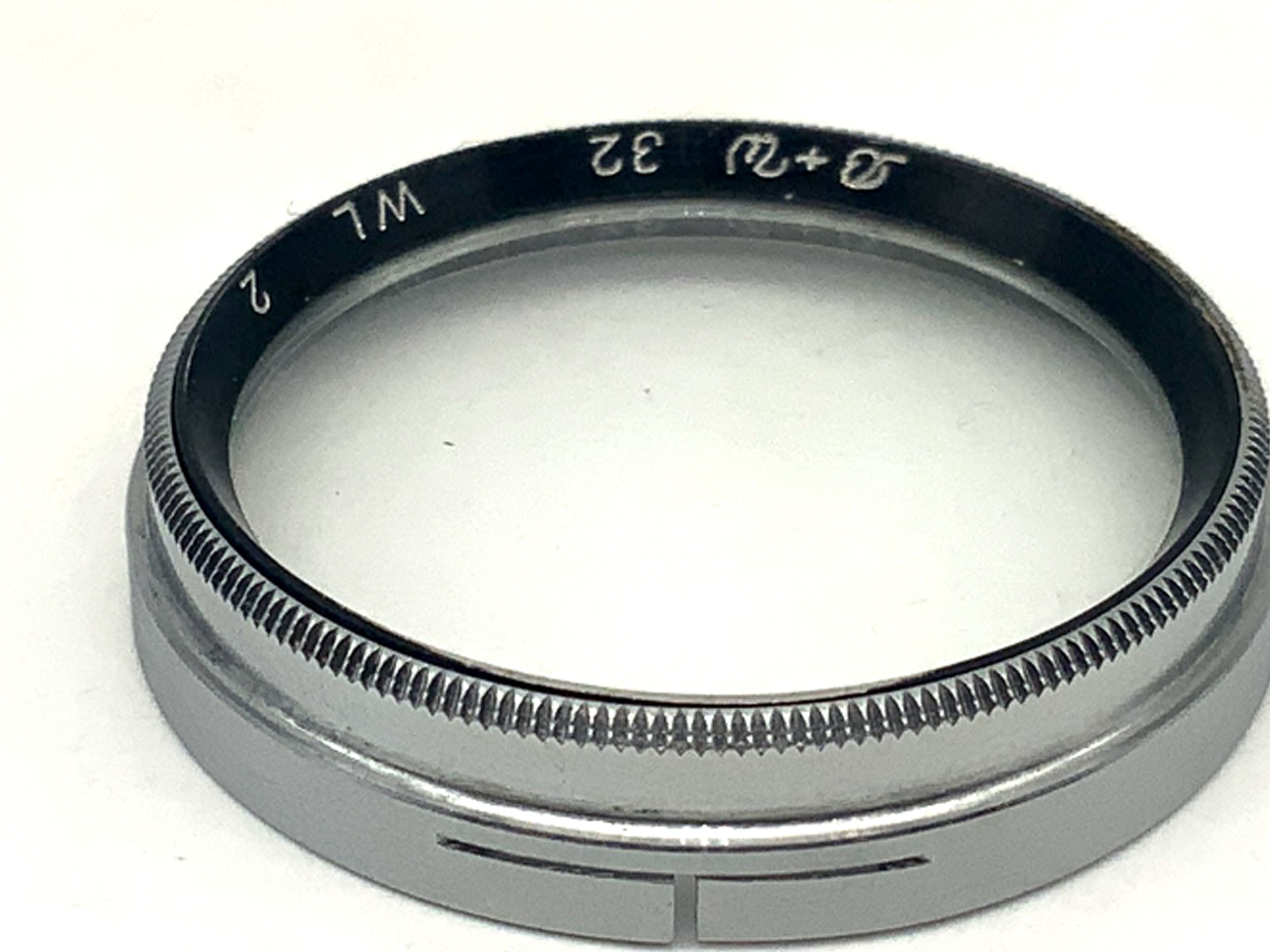 B+W Close-Up Lens WL 2 Slip-On Filter 32mm Circular