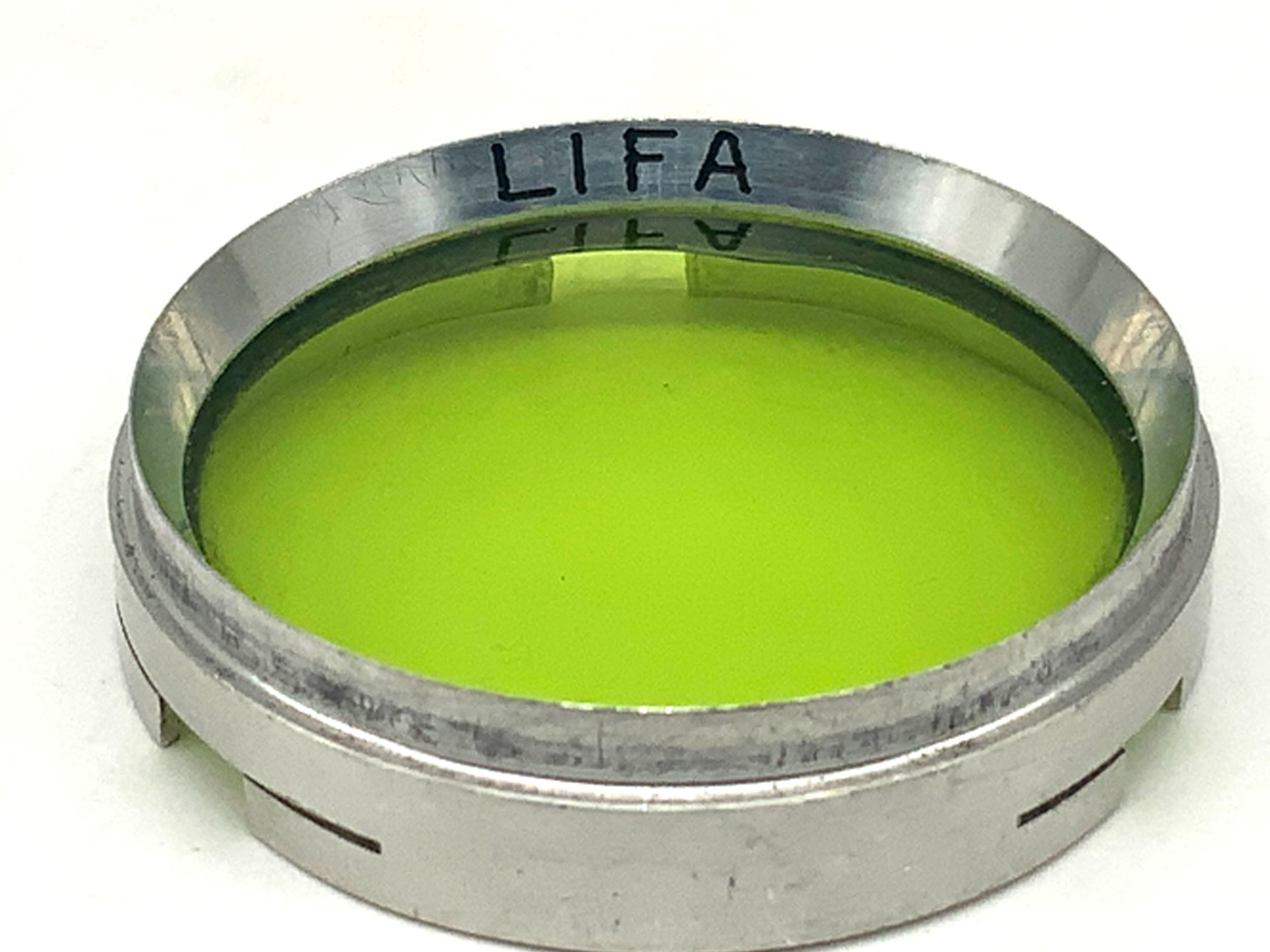Lifa green color filter P 0/30 slip-on filter 30mm circular