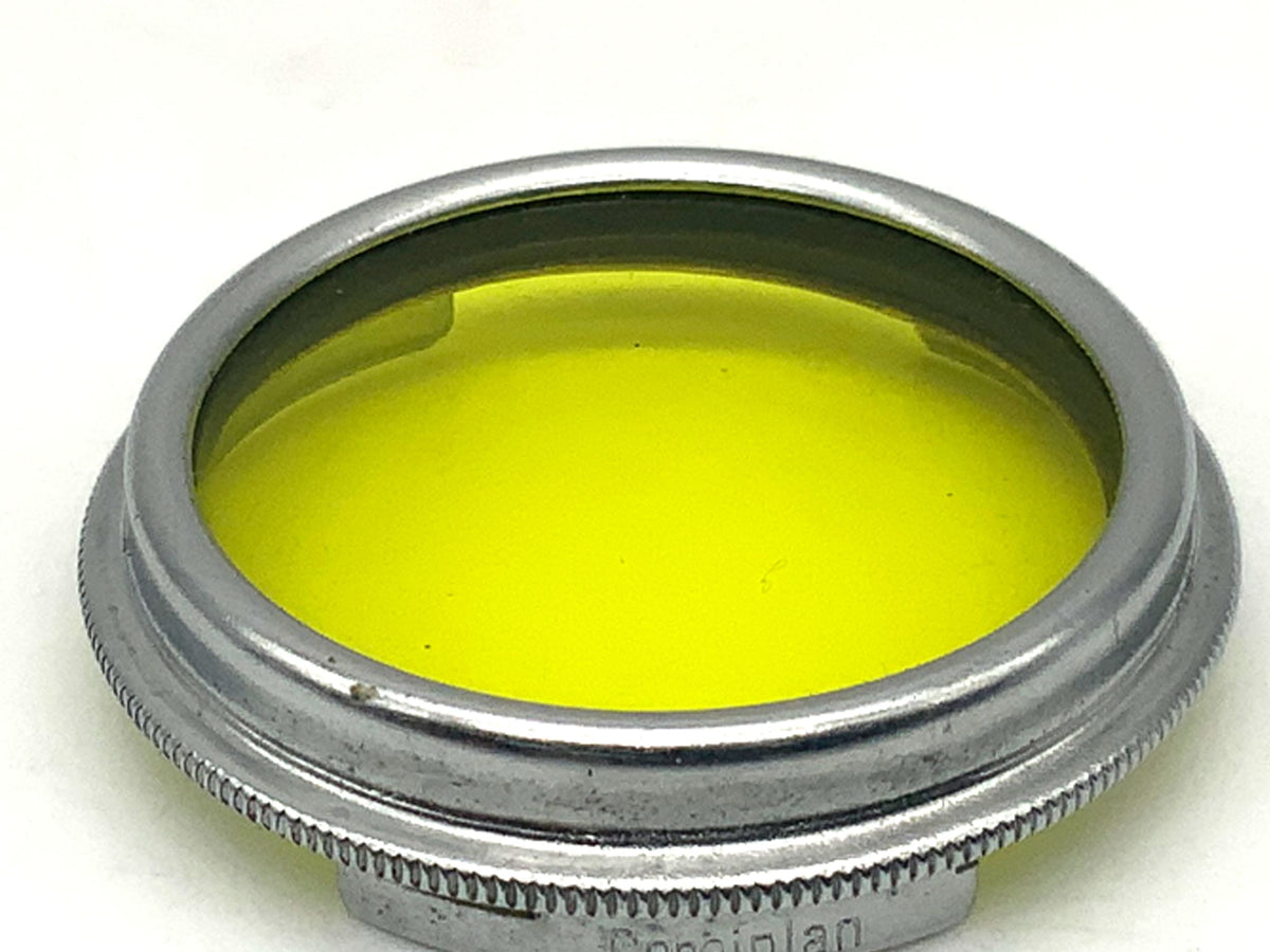 Ceneiplan yellow color filter, slip-on filter, 30mm circular