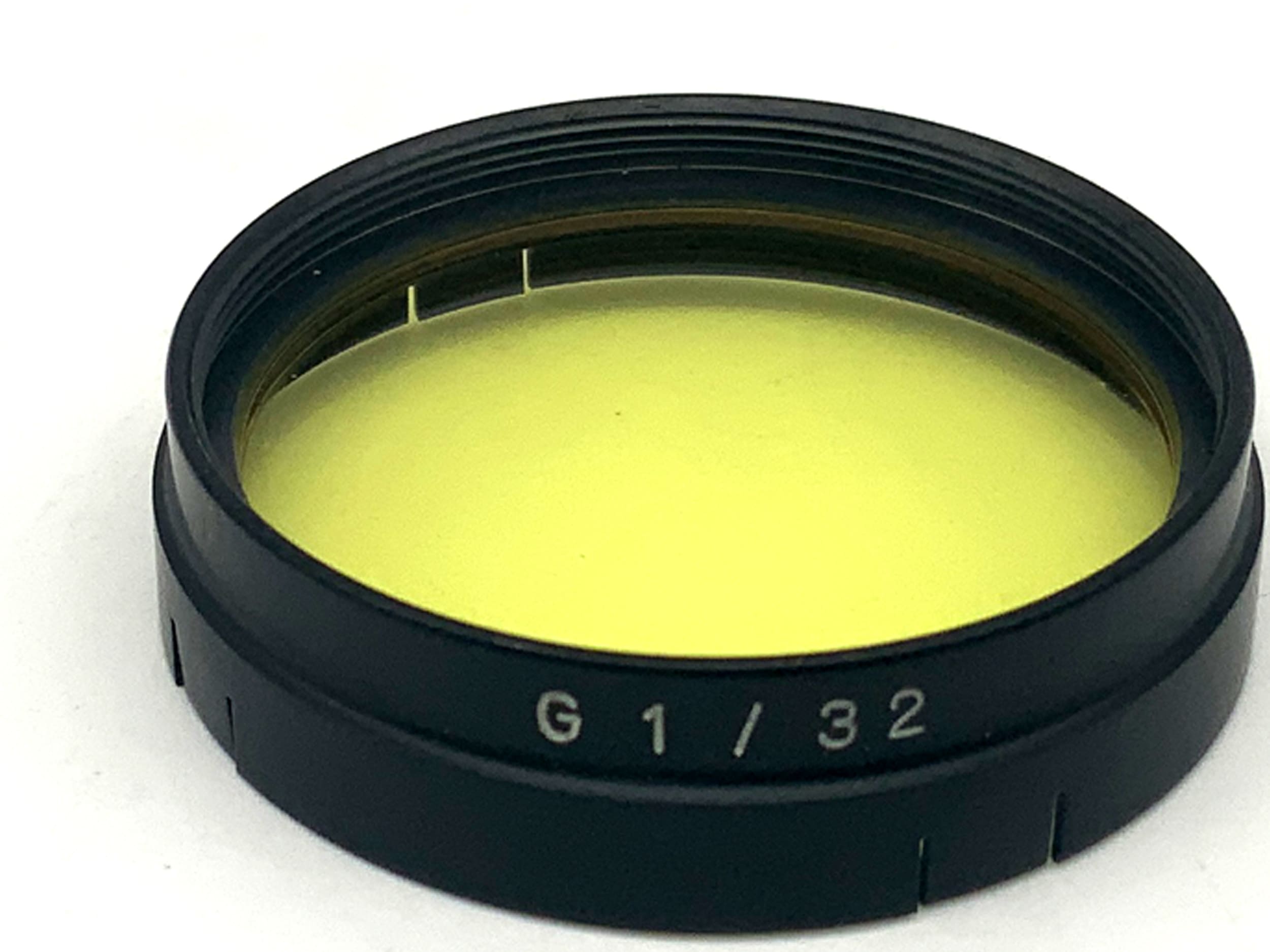 Carl Zeiss Jena color filter yellow/yellow G1/32 plug-in filter slip-on filter 32mm
