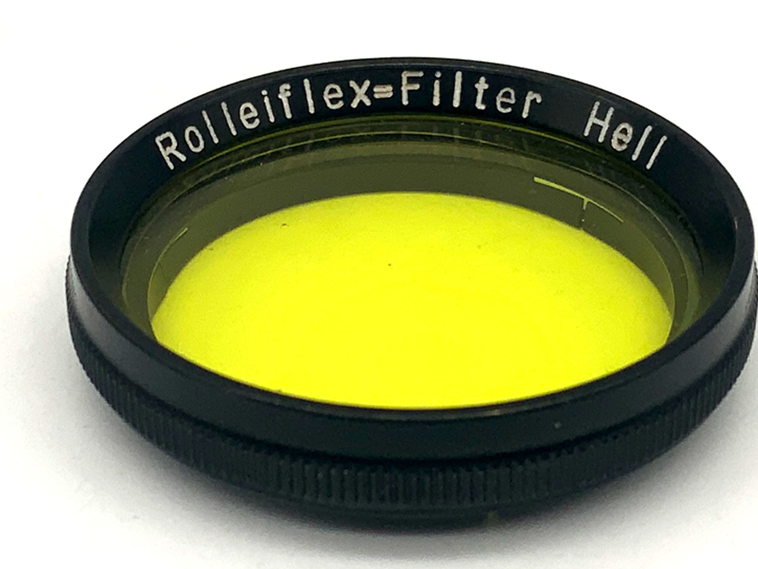 Rollei color filter Rolleiflex yellow light/light yellow plug-in filter Slip On 28mm