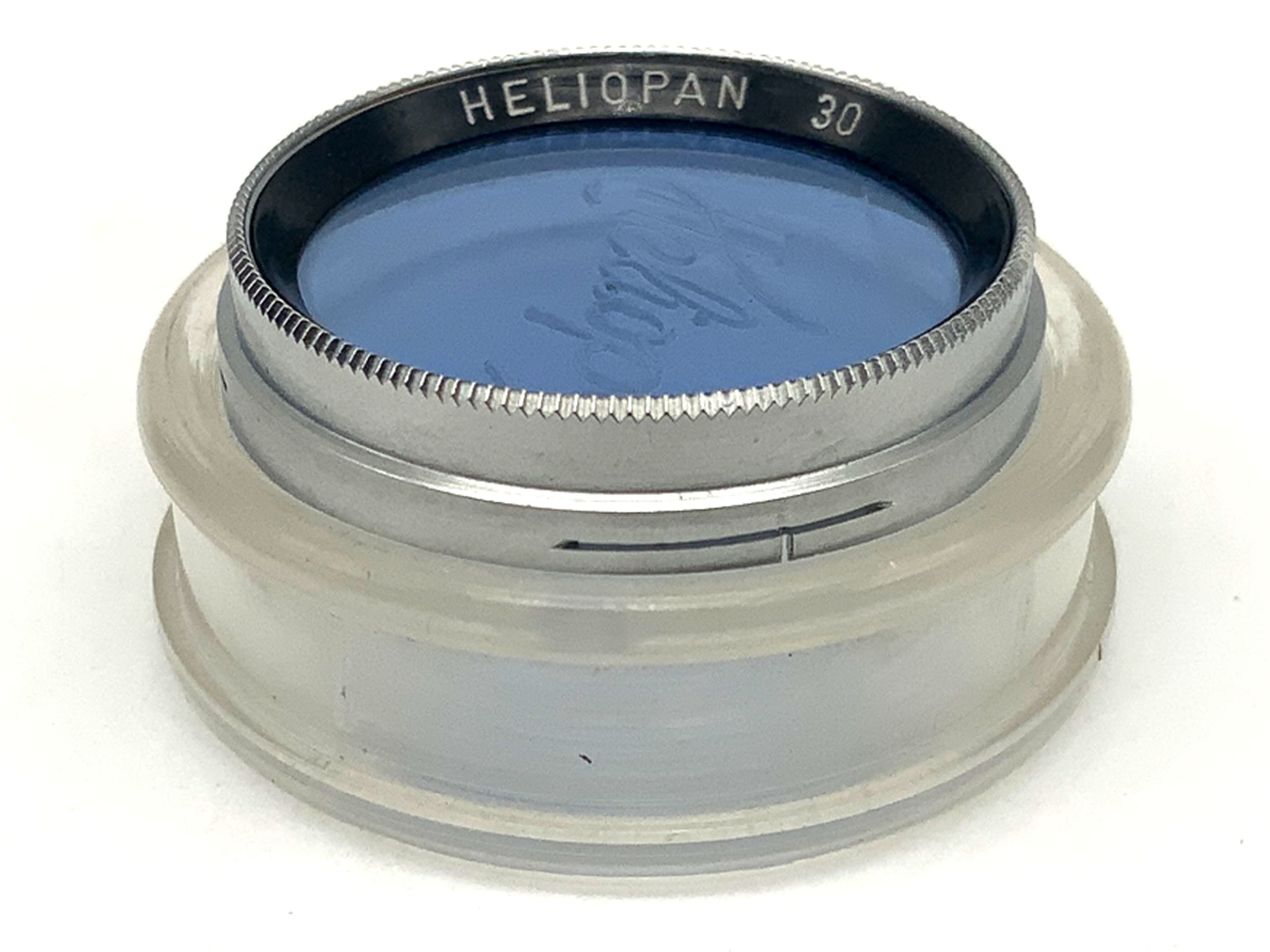 Heliopan blue color filter/slip-on filter 30mm circular