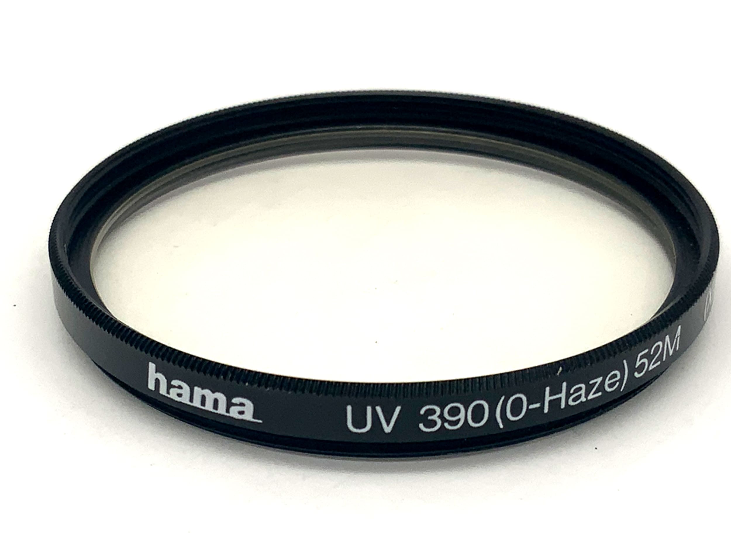 Hama UV 390(0-Haze) 52M (XIX) Filter 52mm Circular Filter Thread