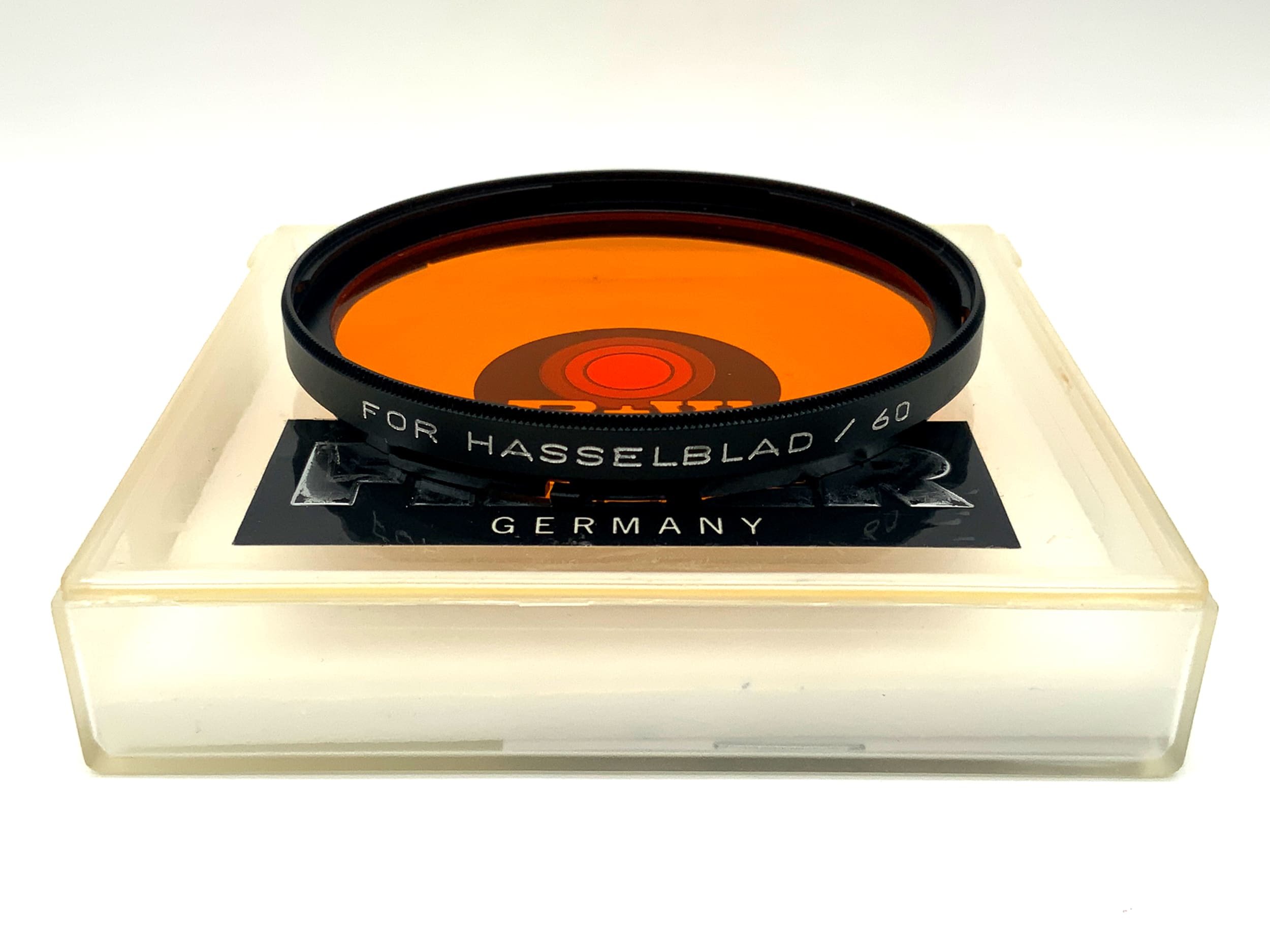 B+W yellow-orange color filter 4x O-2 for Hasselblad/60 filters B60 filter thread