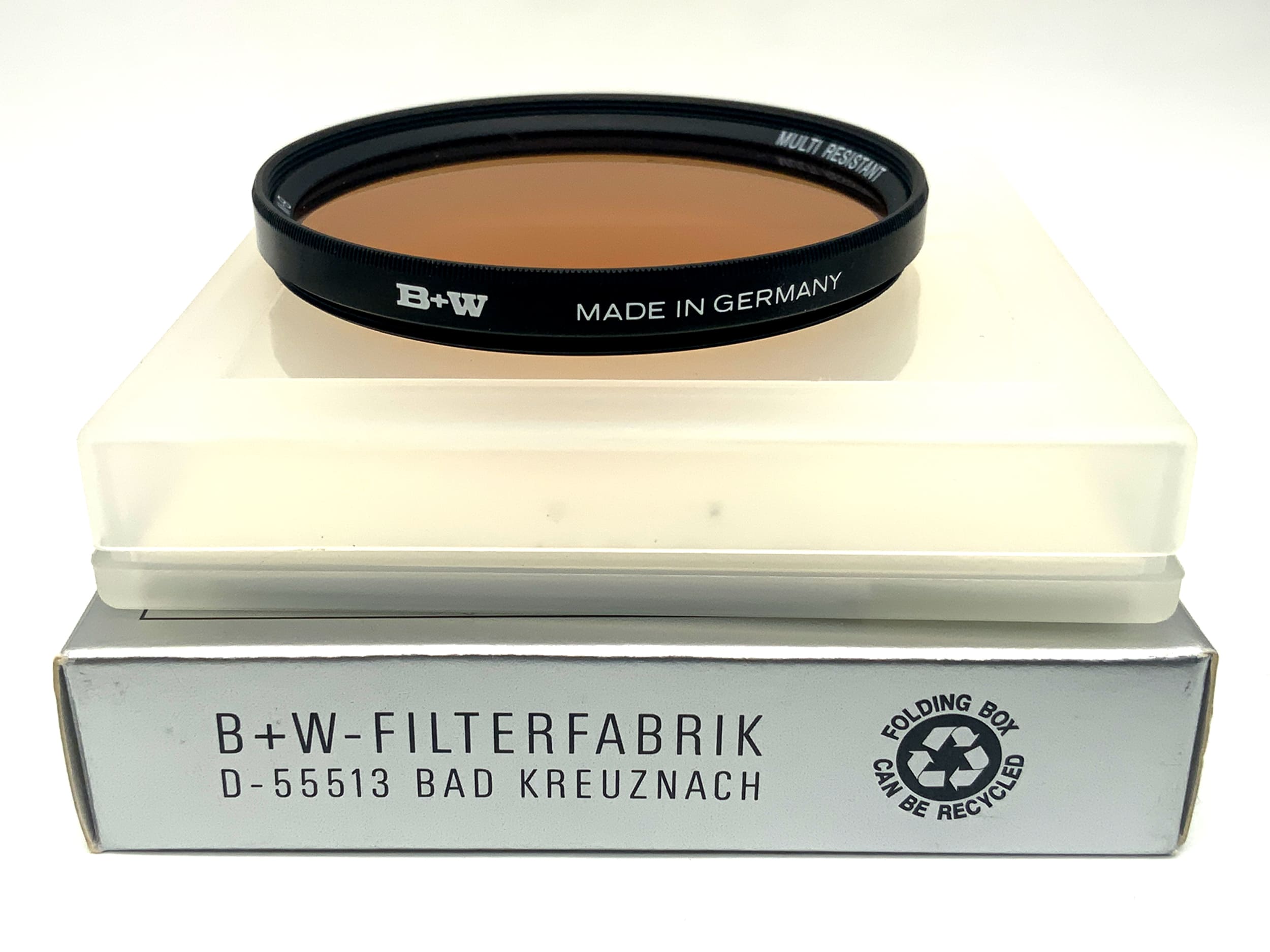 B+W correction filter 67E KR 12 2x Multi Resistant in original packaging filter 67mm